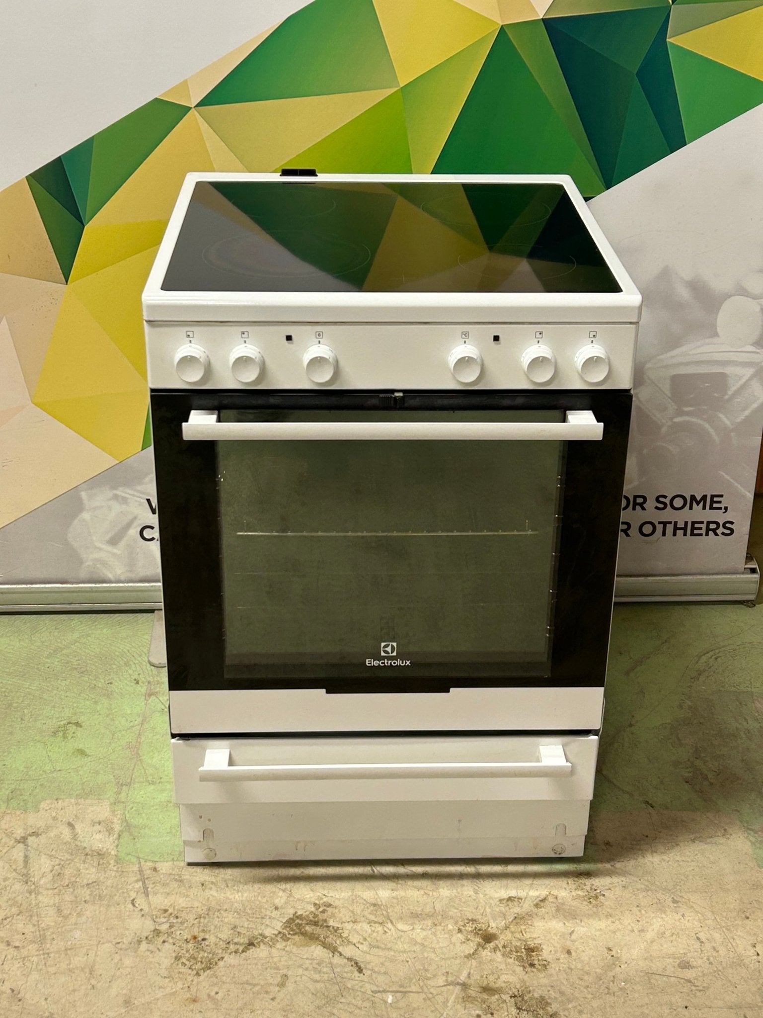 Electrolux keramisk komfyr EKC6051FOW Keramisk Komfyr - Norskombruk.no