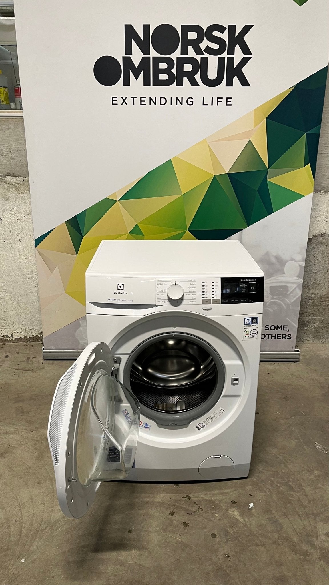 Electrolux Vaskemaskin EW6F5248G4 Vaskemaskin - Norskombruk.no