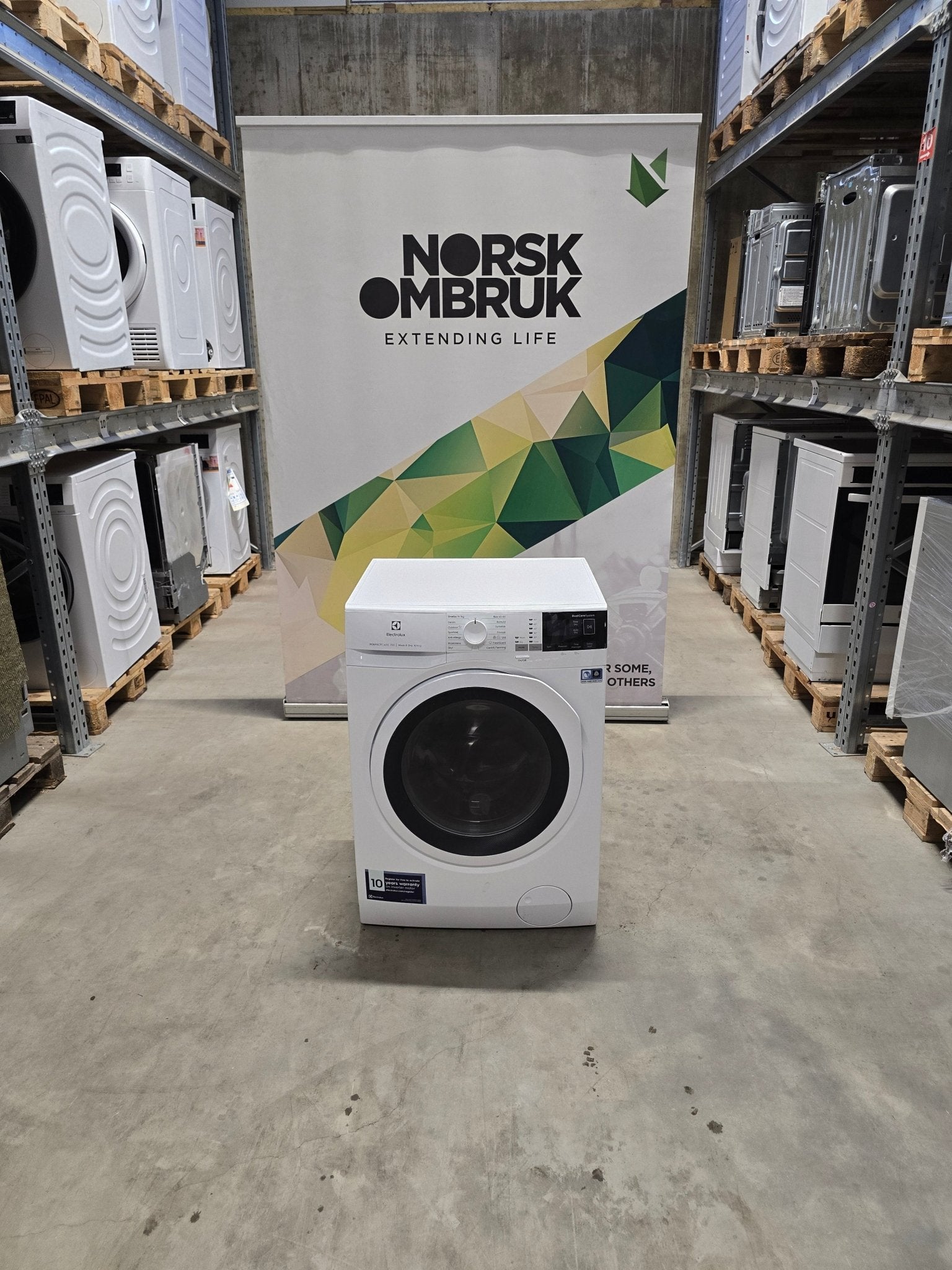 Electrolux vask&tørk EW7W5268E5 Vask&tørk - Norskombruk.no