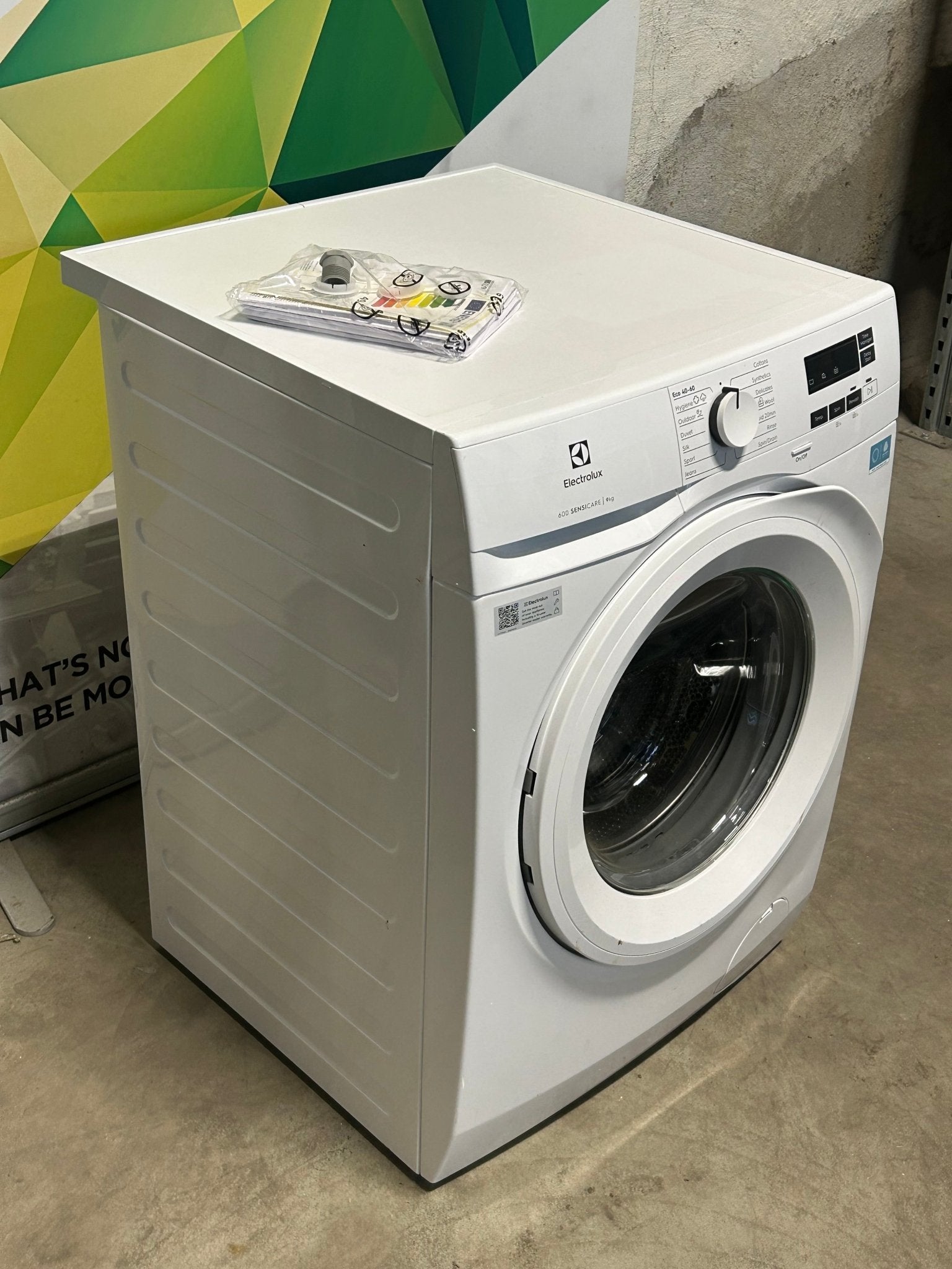 Electroulux vaskemaskin EFI611V94V Vaskemaskin - Norskombruk.no