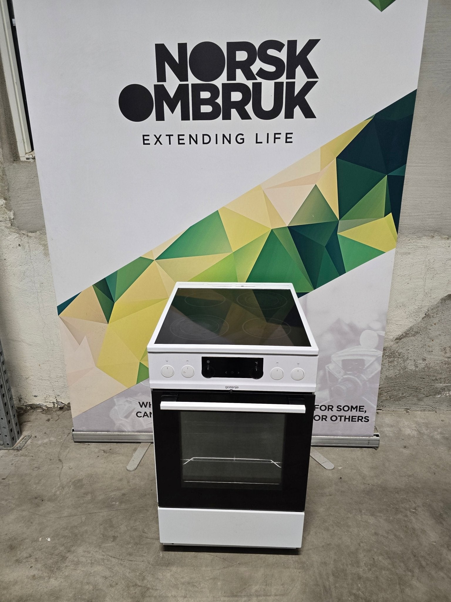 Gorenje Advanced 50cm Induksjonskomfyr EIT8535WPD Induksjonskomfyr - Norskombruk.no