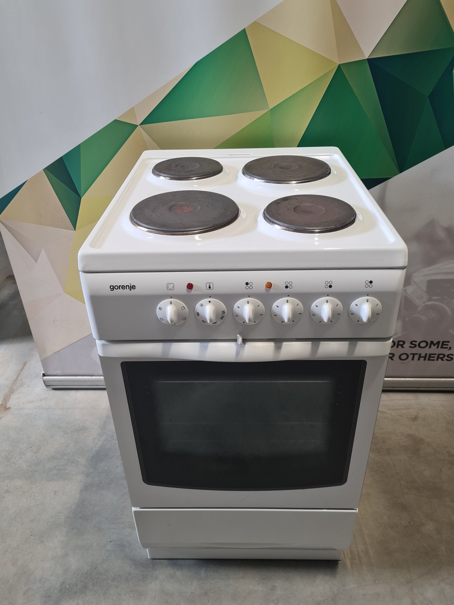 Gorenje E 2224 W 50cm platekomfyr Platekomfyr - Norskombruk.no