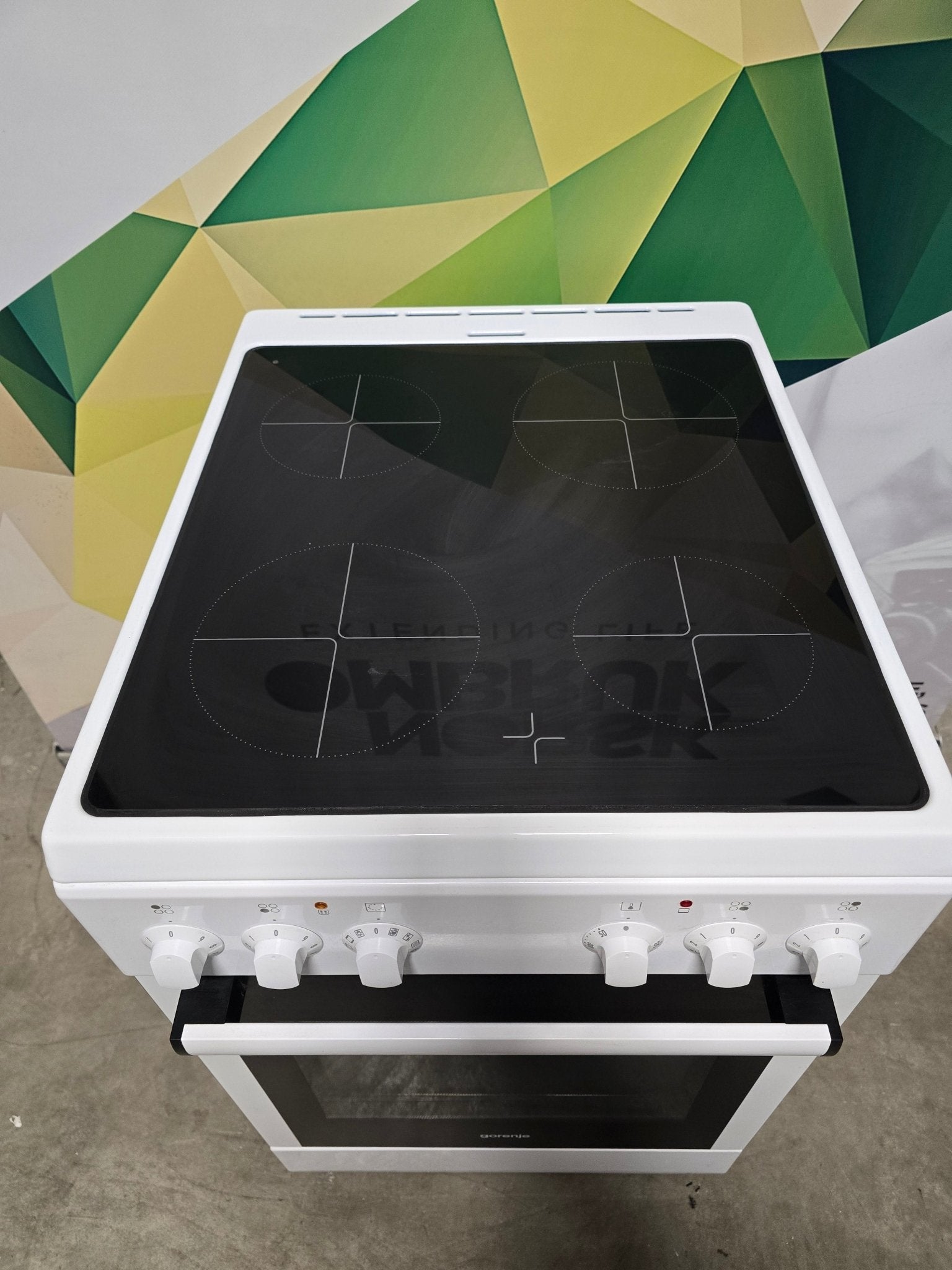 Gorenje EC9239W 50cm Keramisk Komfyr Keramisk Komfyr - Norskombruk.no