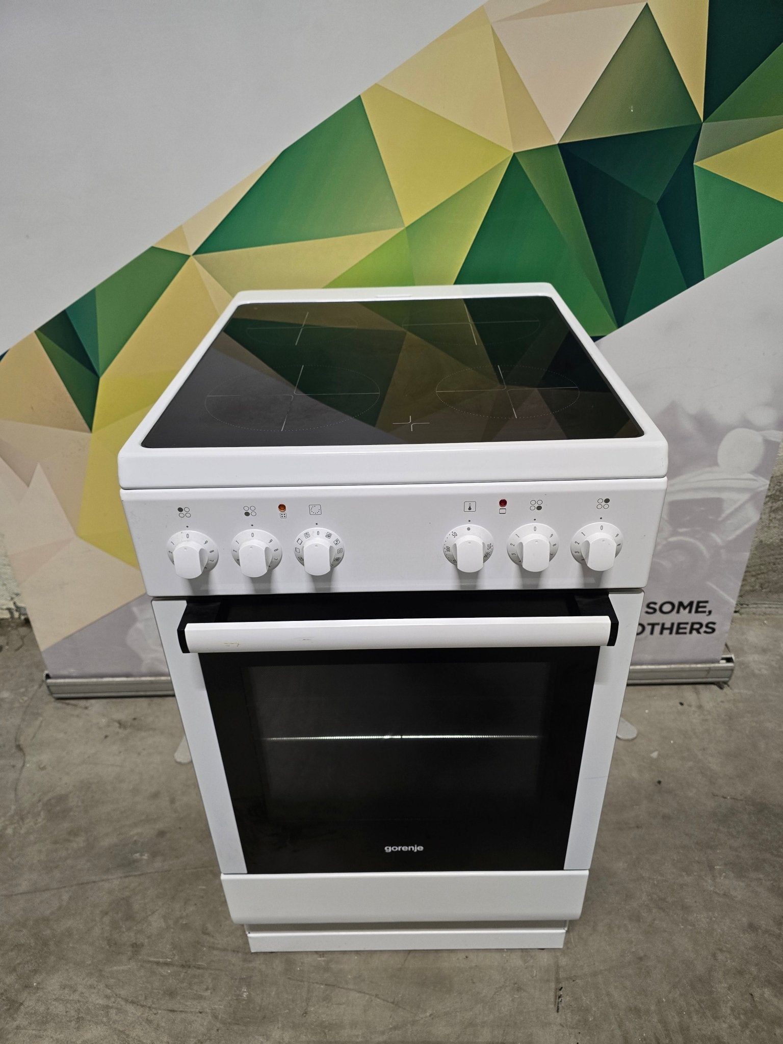 Gorenje EC9239W 50cm Keramisk Komfyr Keramisk Komfyr - Norskombruk.no
