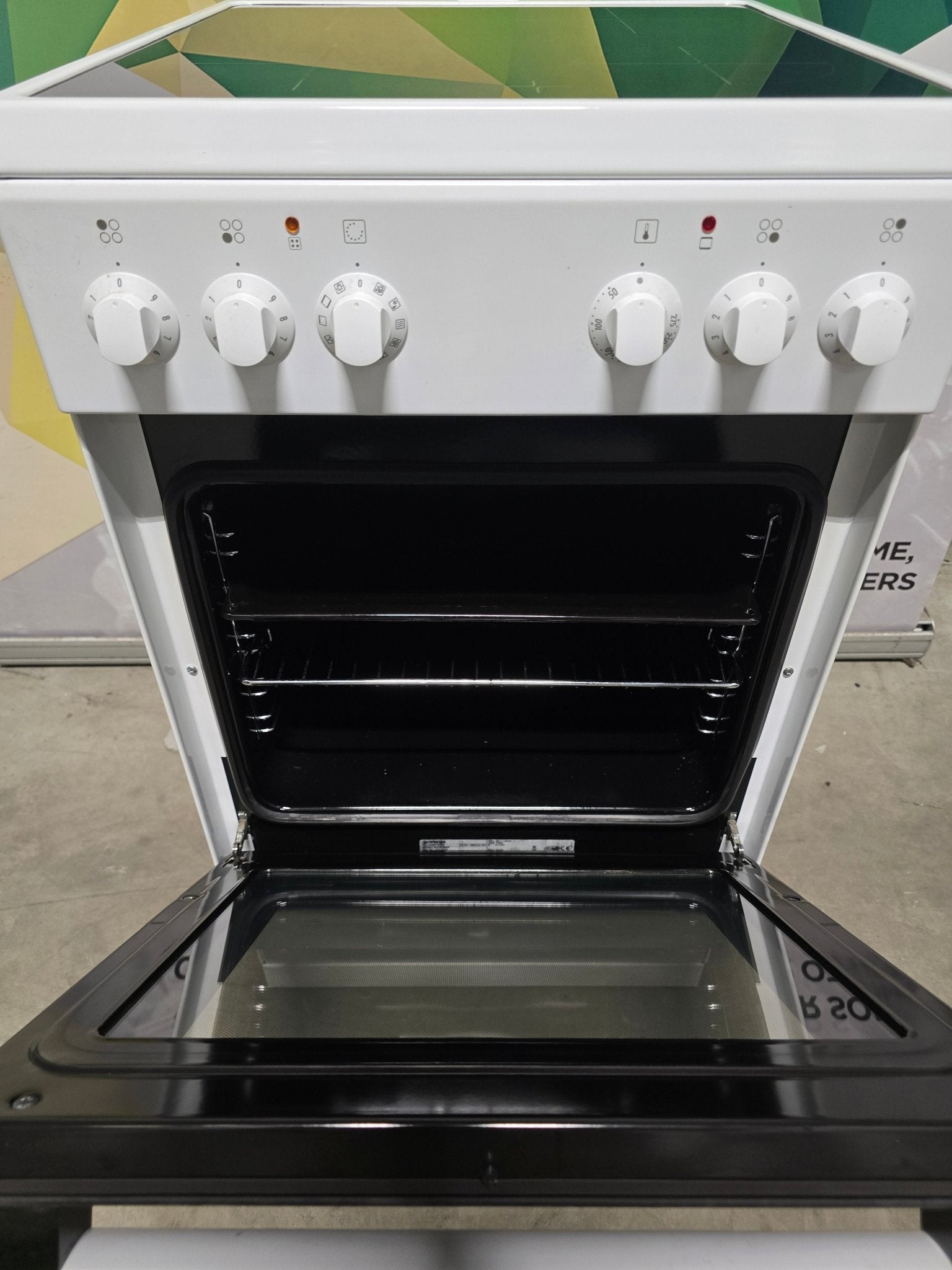 Gorenje EC9239W 50cm Keramisk Komfyr Keramisk Komfyr - Norskombruk.no