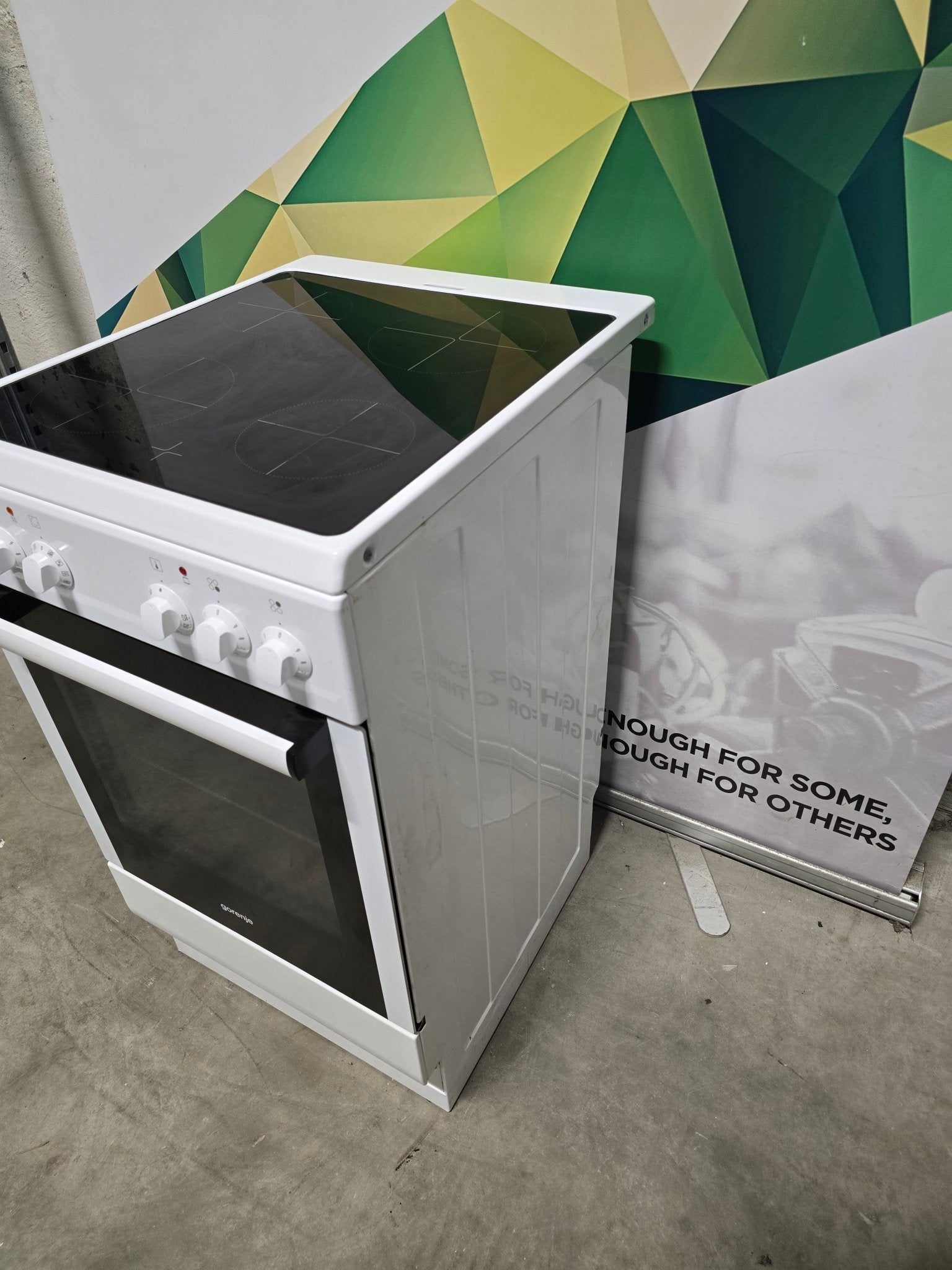 Gorenje EC9239W 50cm Keramisk Komfyr Keramisk Komfyr - Norskombruk.no