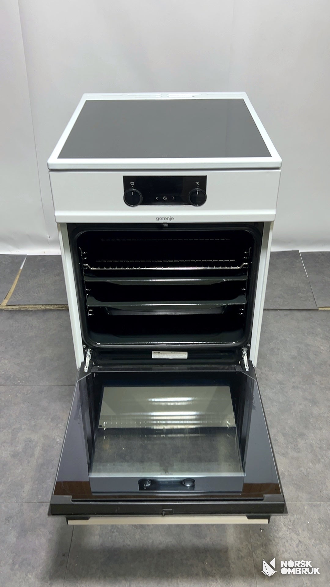 Gorenje EIT8545WPD induksjonskomfyr Induksjonskomfyr - Norskombruk.no