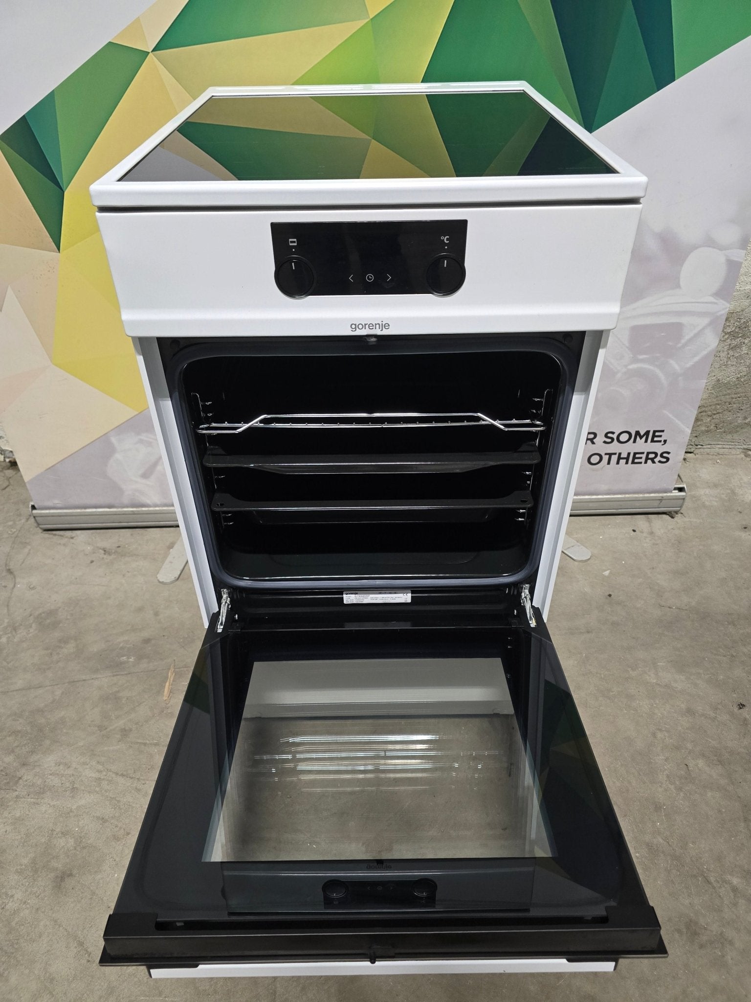 Gorenje induksjonskomfyr EIT8546WP (50cm) Induksjonskomfyr - Norskombruk.no