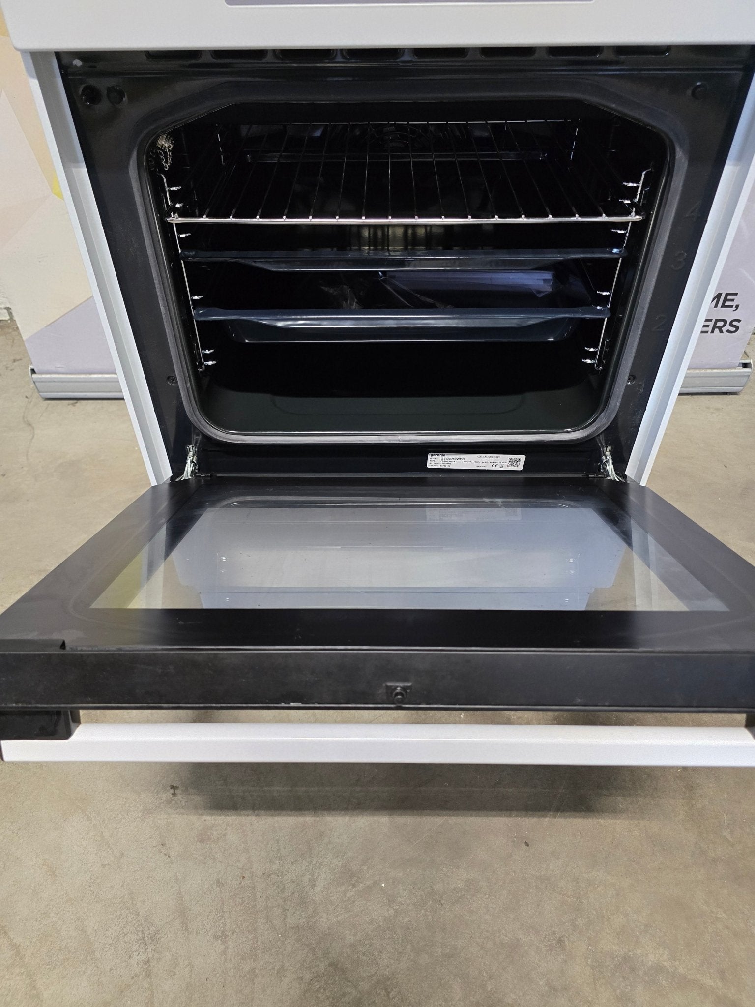 Gorenje keramisk komfyr - GEC6D60WPB Keramisk Komfyr - Norskombruk.no