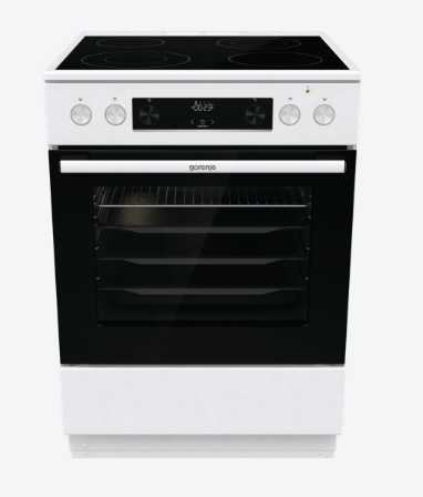 Gorenje keramisk komfyr - GEC6D60WPB Keramisk Komfyr - Norskombruk.no