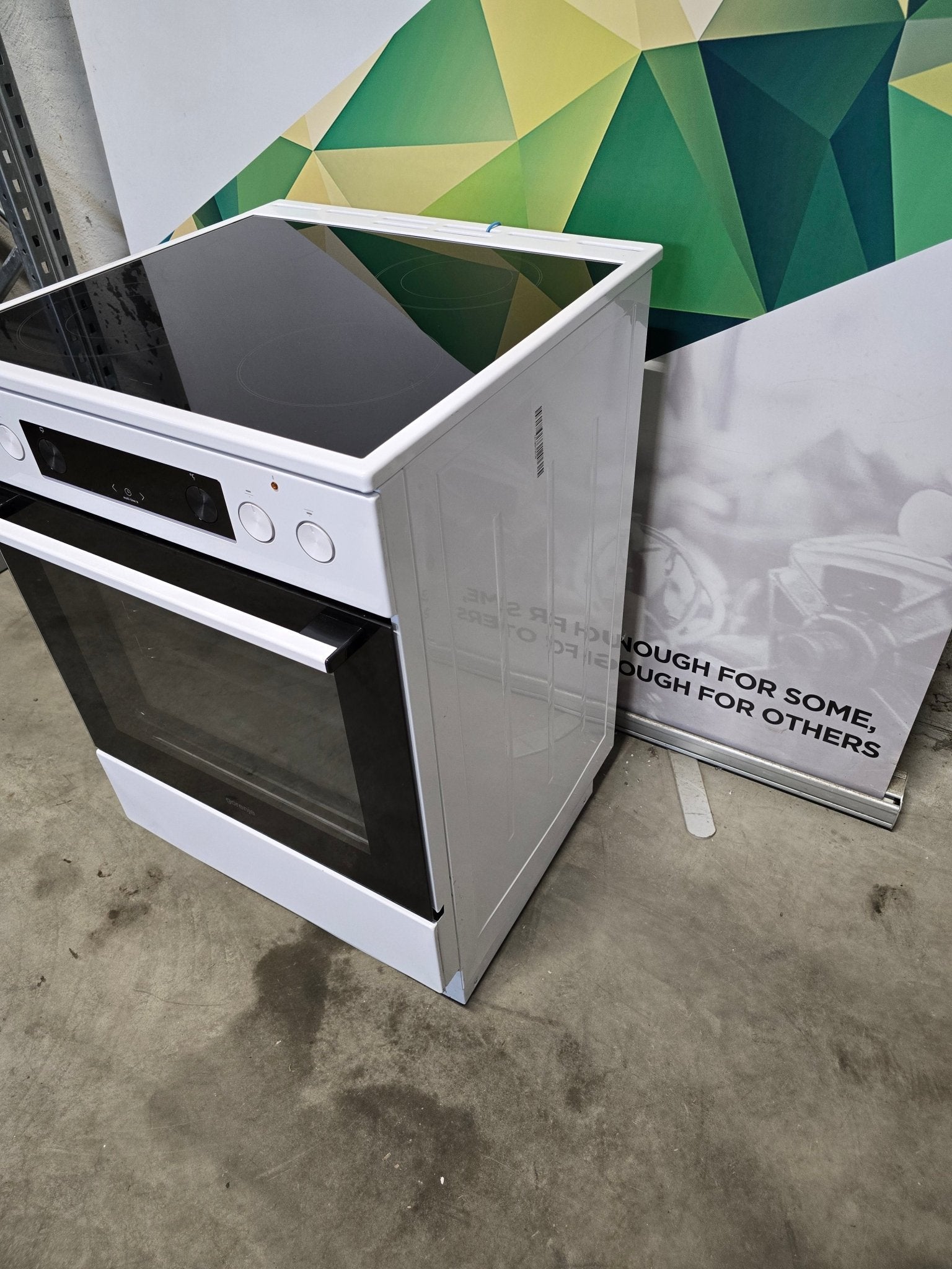 Gorenje keramisk komfyr - GEC6D60WPB Keramisk Komfyr - Norskombruk.no