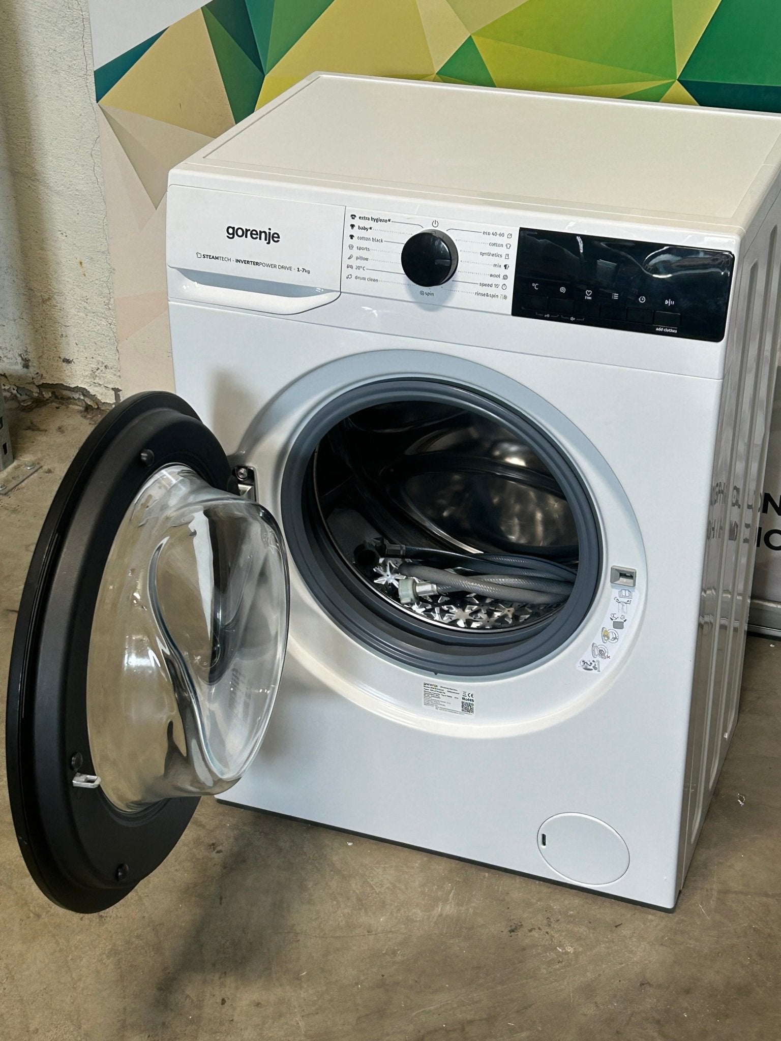 Gorenje vaskemaskin - WNHEI74SAS Vaskemaskin - Norskombruk.no
