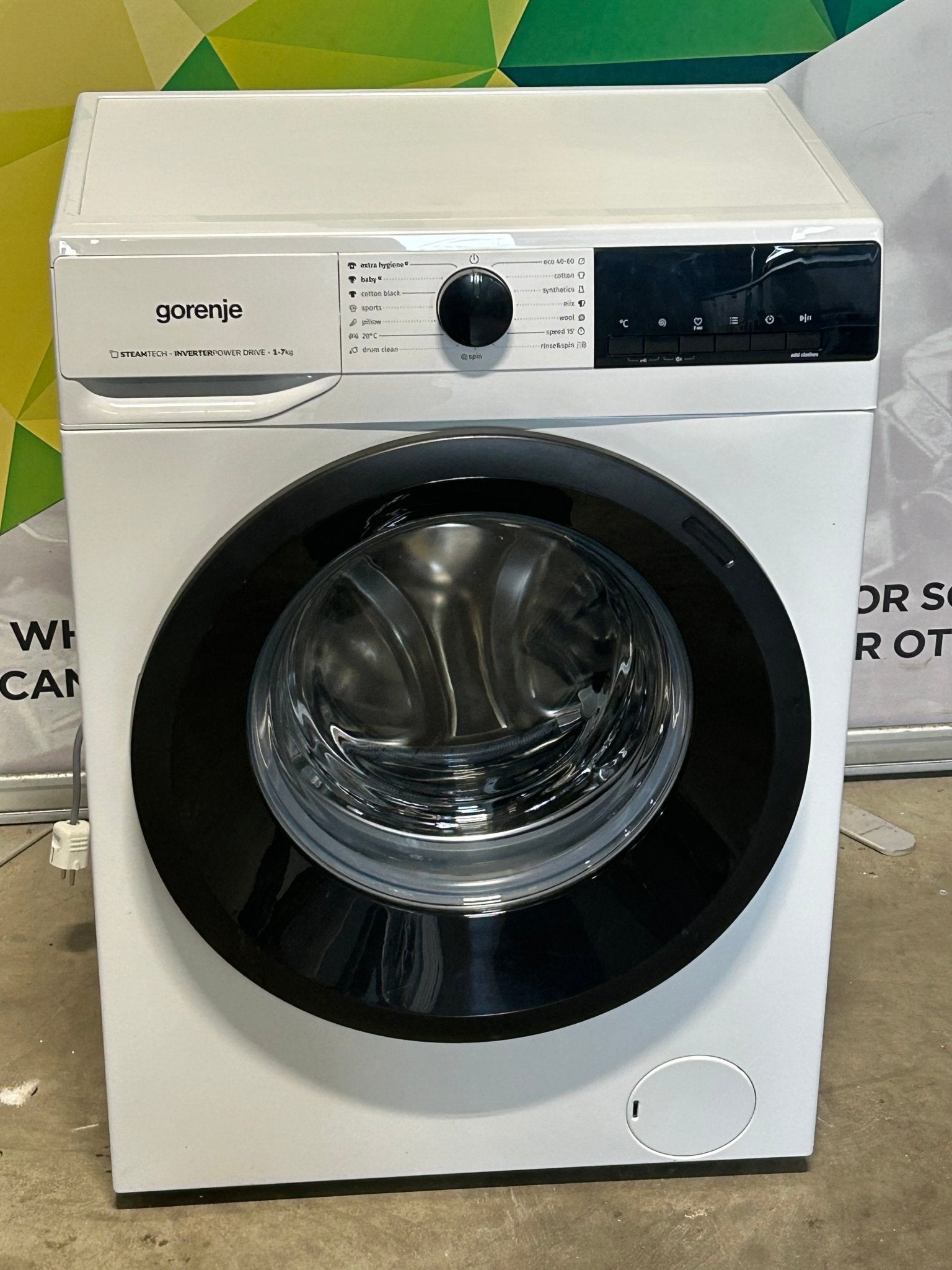 Gorenje vaskemaskin - WNHEI74SAS Vaskemaskin - Norskombruk.no