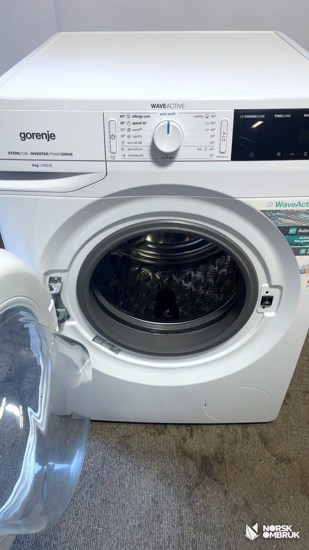 Gorenje WEI943 vaskemaskin Vaskemaskin - Norskombruk.no