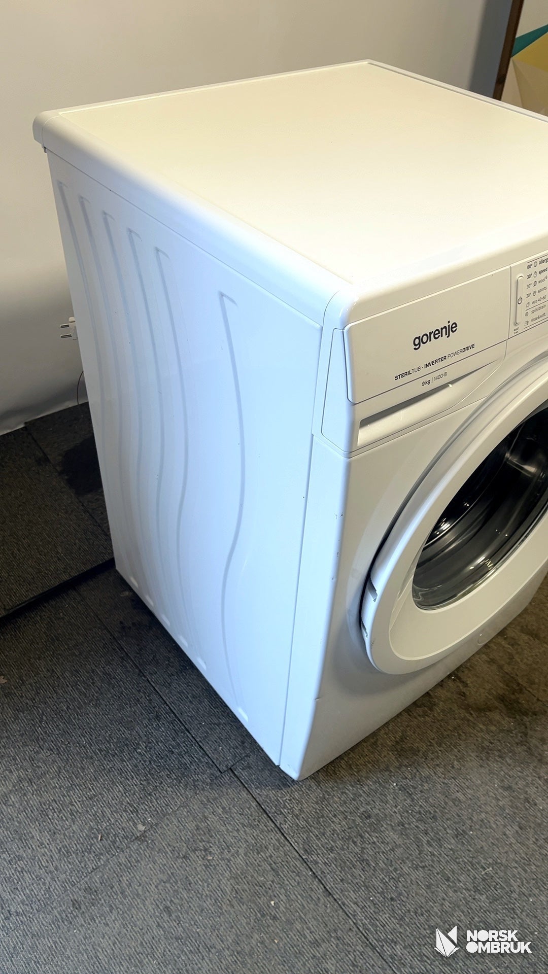 Gorenje WEI943 vaskemaskin Vaskemaskin - Norskombruk.no