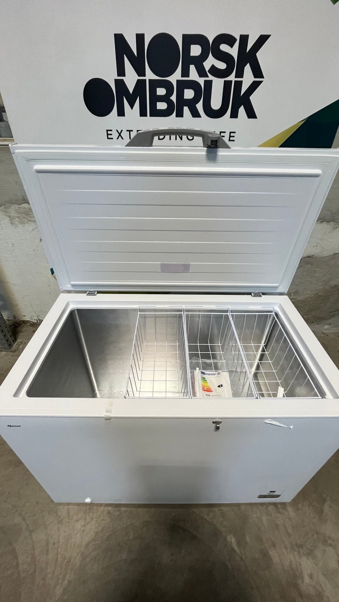 Gram FB 3297 - 94 – Fryseboks Fryseboks - Norskombruk.no