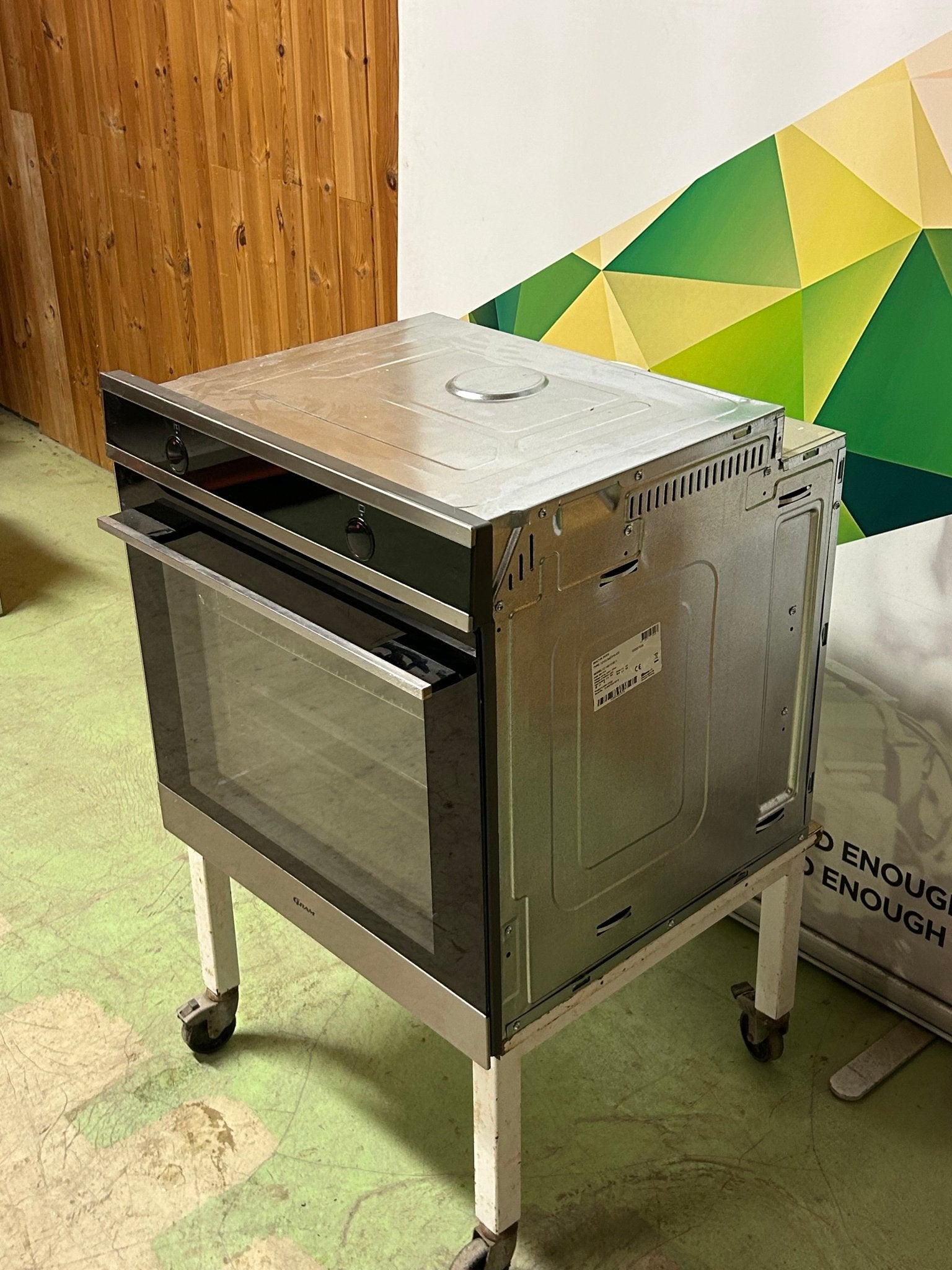 Gram IO 14610 - 90 X innbyggingsovn i rustfritt stål Integrert Stekeovn - Norskombruk.no