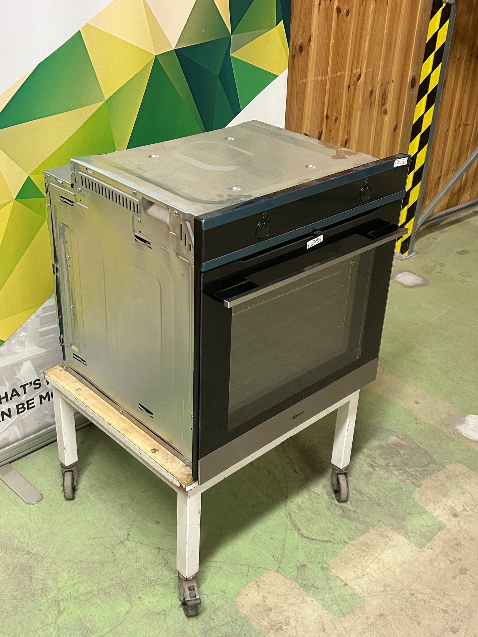 Gram IO 18610 - 90 X Innbyggingsovn Integrert stekeovn - Norskombruk.no