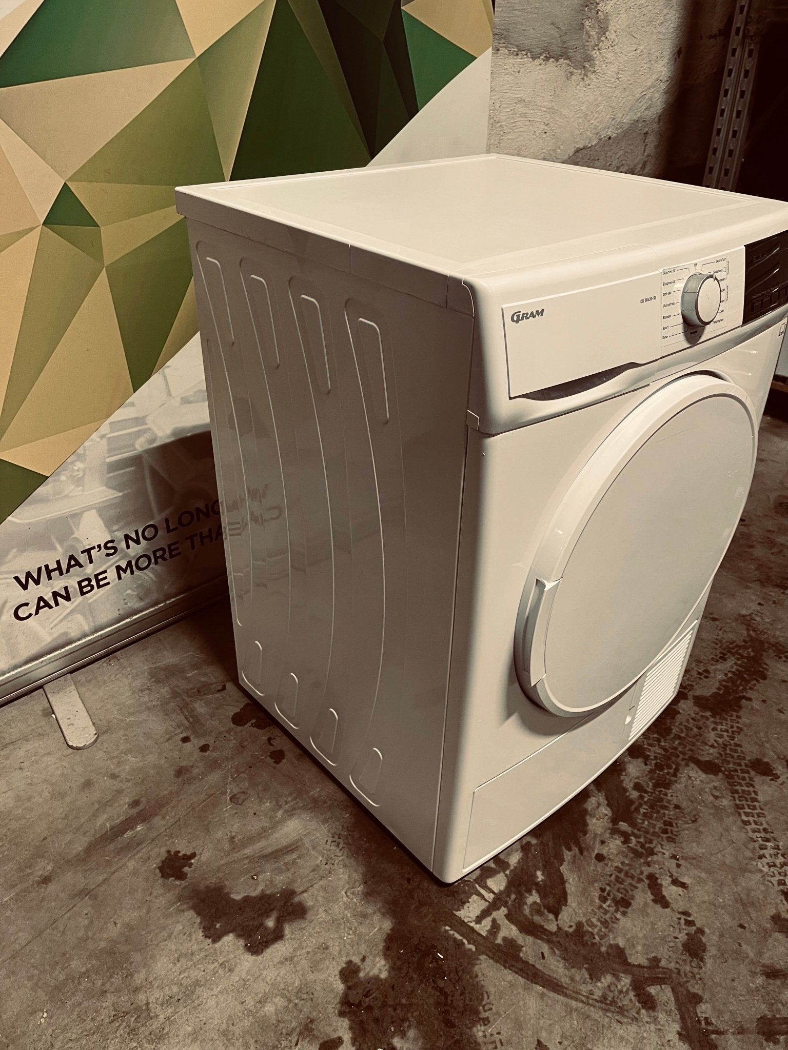 Gram varmepumpe - tørketrommel DD 58530 - 50 Varmepumpetørketrommel - Norskombruk.no