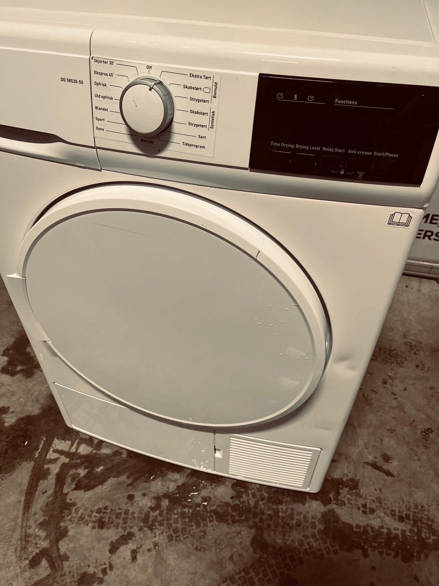 Gram varmepumpe - tørketrommel DD 58530 - 50 Varmepumpetørketrommel - Norskombruk.no