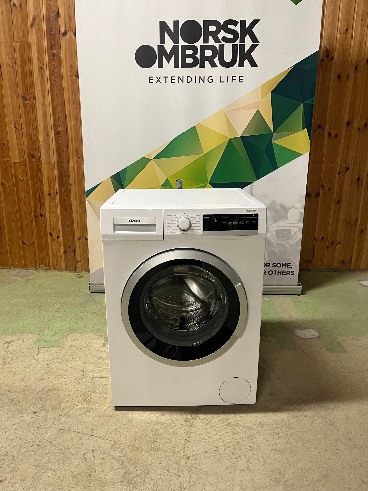 Gram vaskemaskin WDE 71814 - 90/1 Vaskemaskin - Norskombruk.no