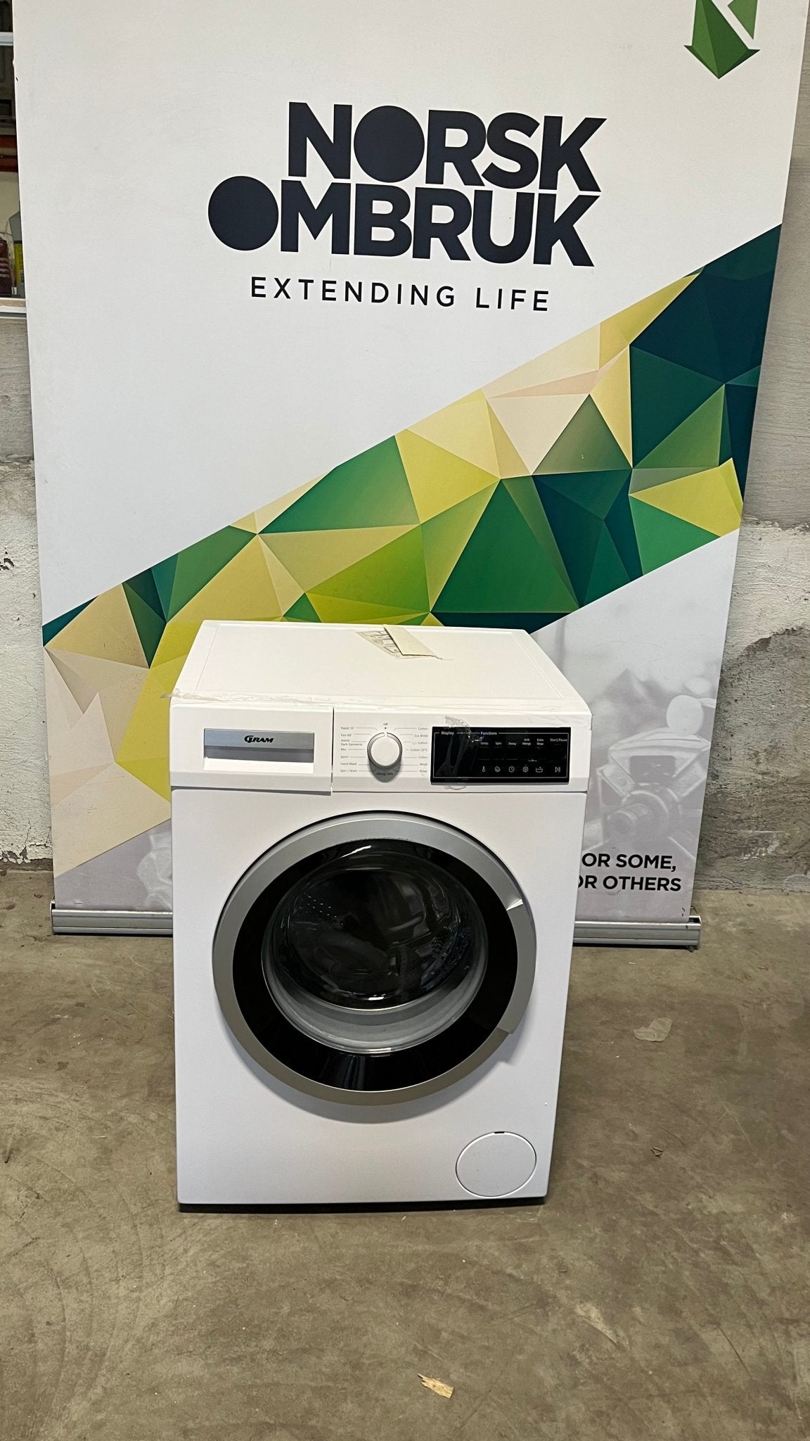 Gram VM 814 - Vaskemaskin Vaskemaskin - Norskombruk.no