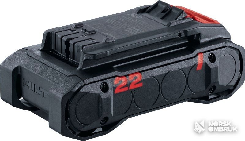 Hilti B 22‑85 Li‑ion batteripakke Verktøybatteri - Norskombruk.no