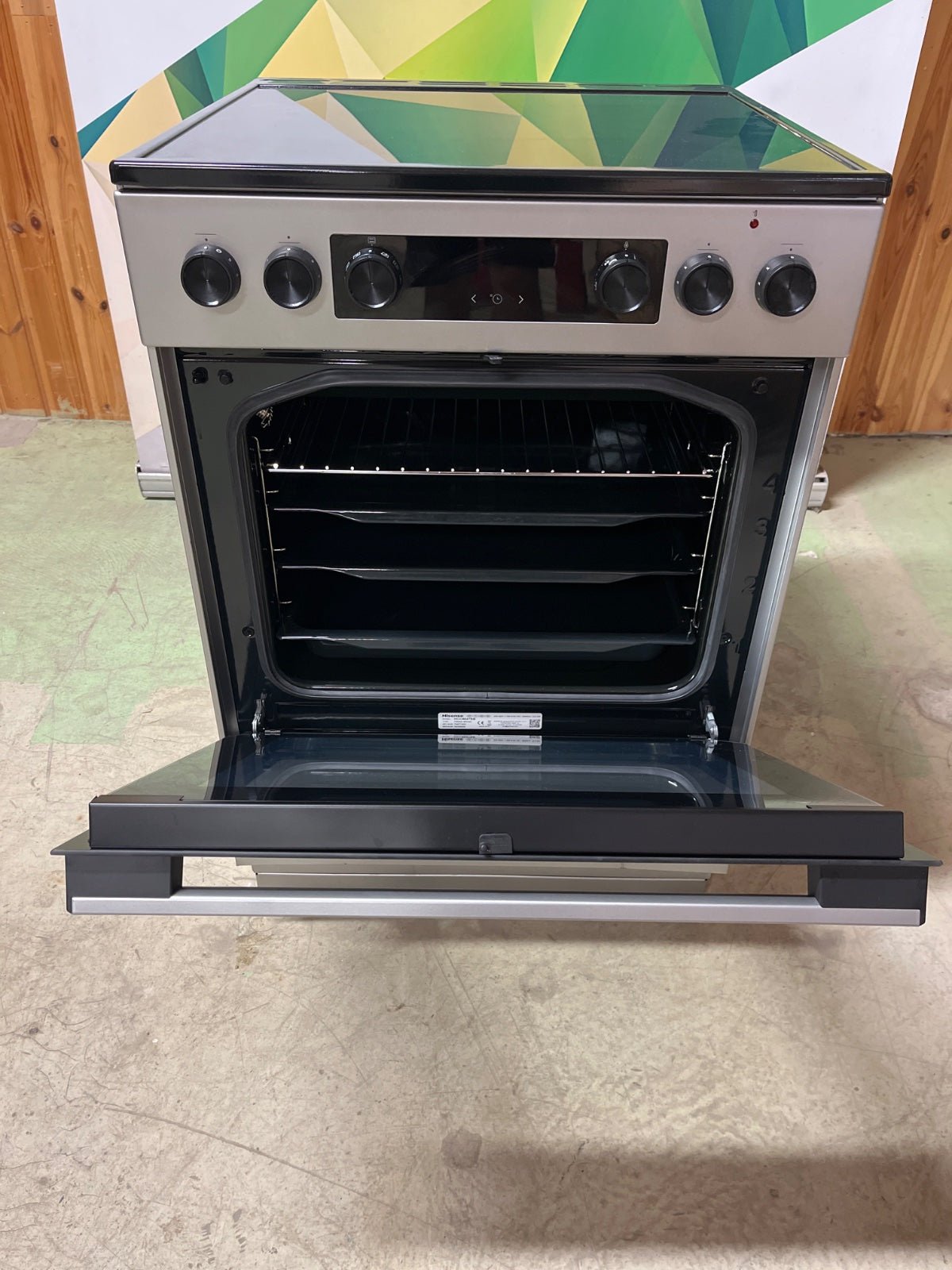 Hisense HCC8647SB komfyr Komfyr - Norskombruk.no