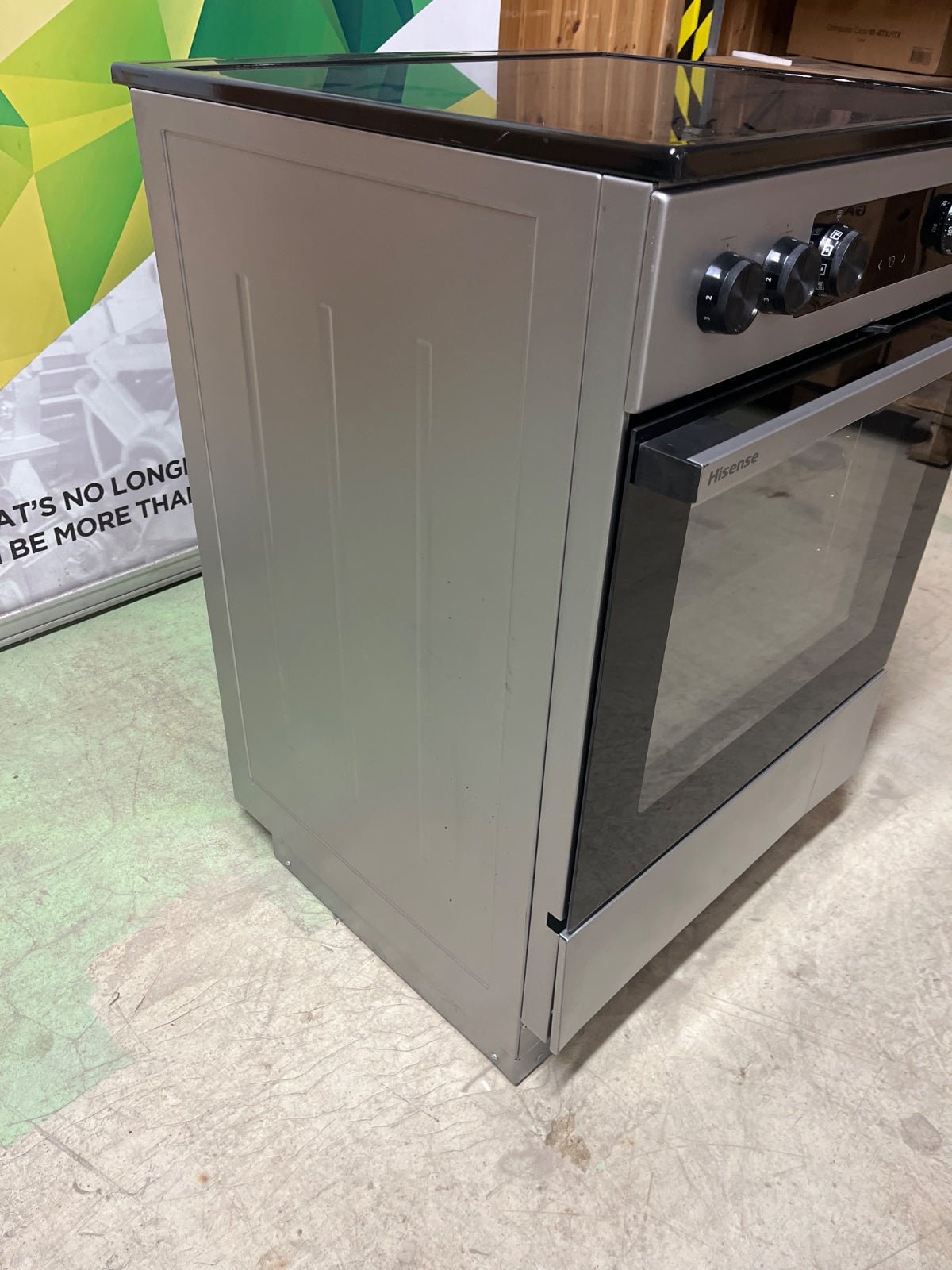 Hisense HCC8647SB komfyr Komfyr - Norskombruk.no