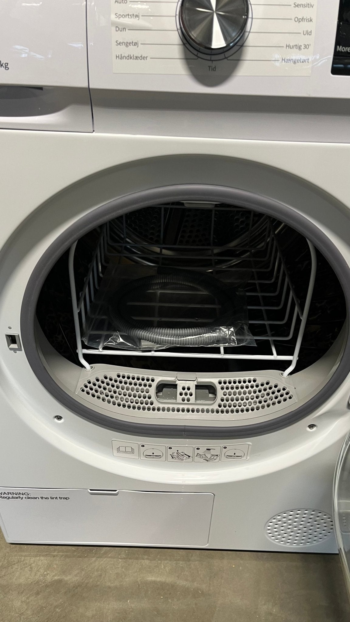 Hisense tørketrommel DHQA902U Varmepumpetørketrommel - Norskombruk.no