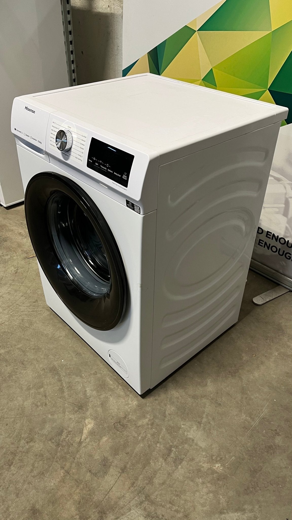 Hisense WF3Q1043BW - vaskemaskin Vaskemaskin - Norskombruk.no