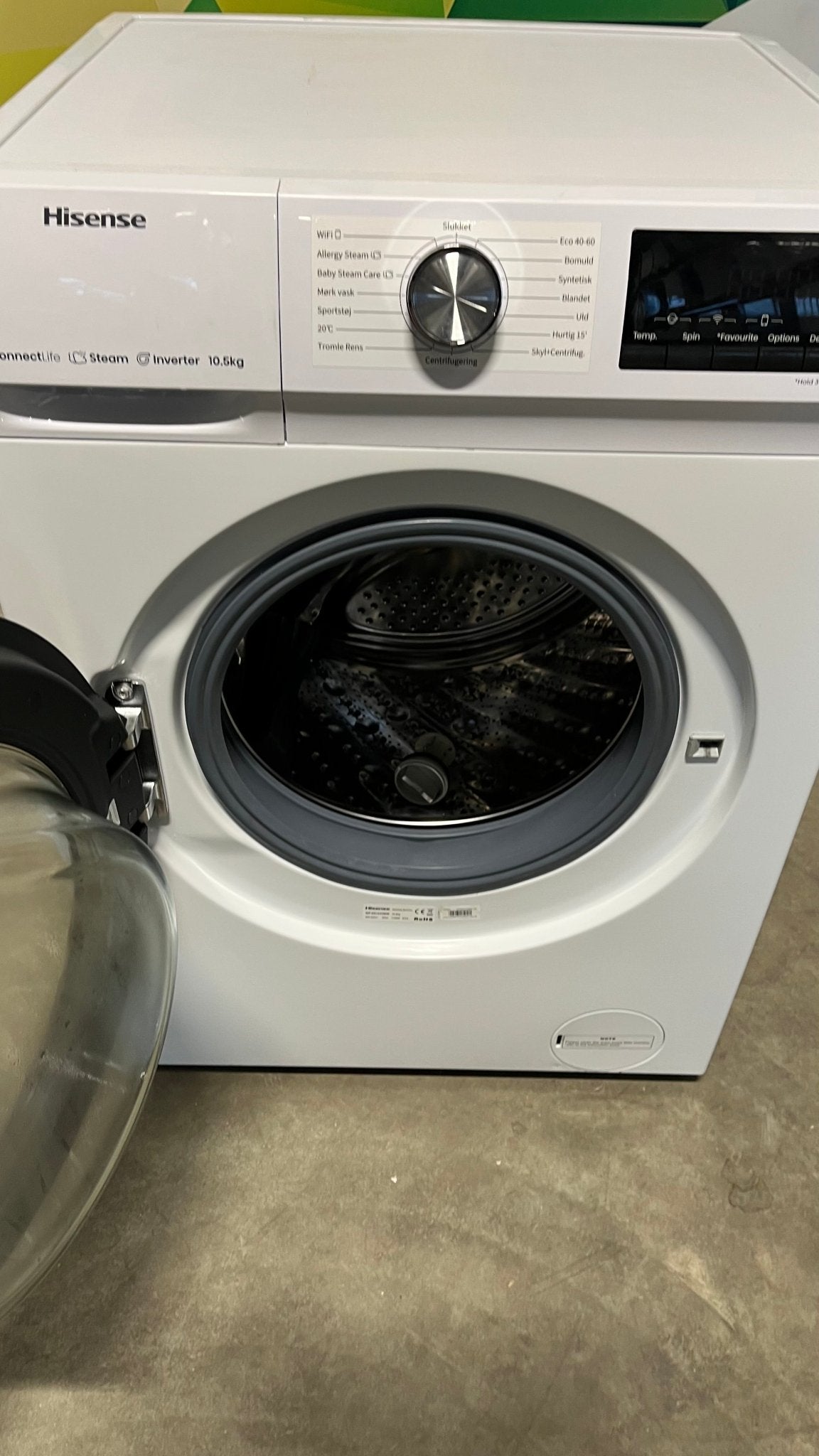 Hisense WF3Q1043BW - vaskemaskin Vaskemaskin - Norskombruk.no