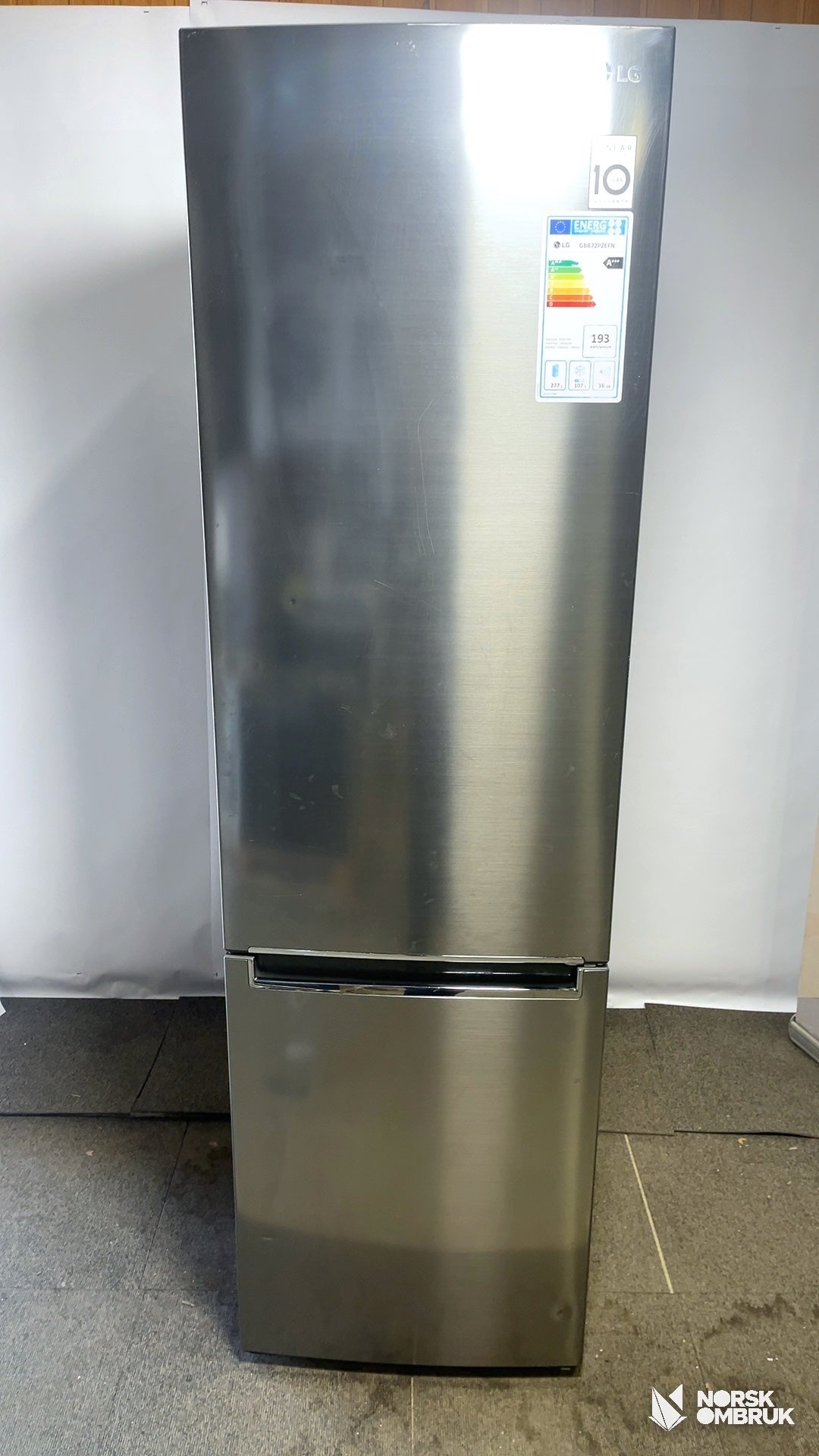 LG GBB72PZEFN kombiskap Kombiskap - Norskombruk.no