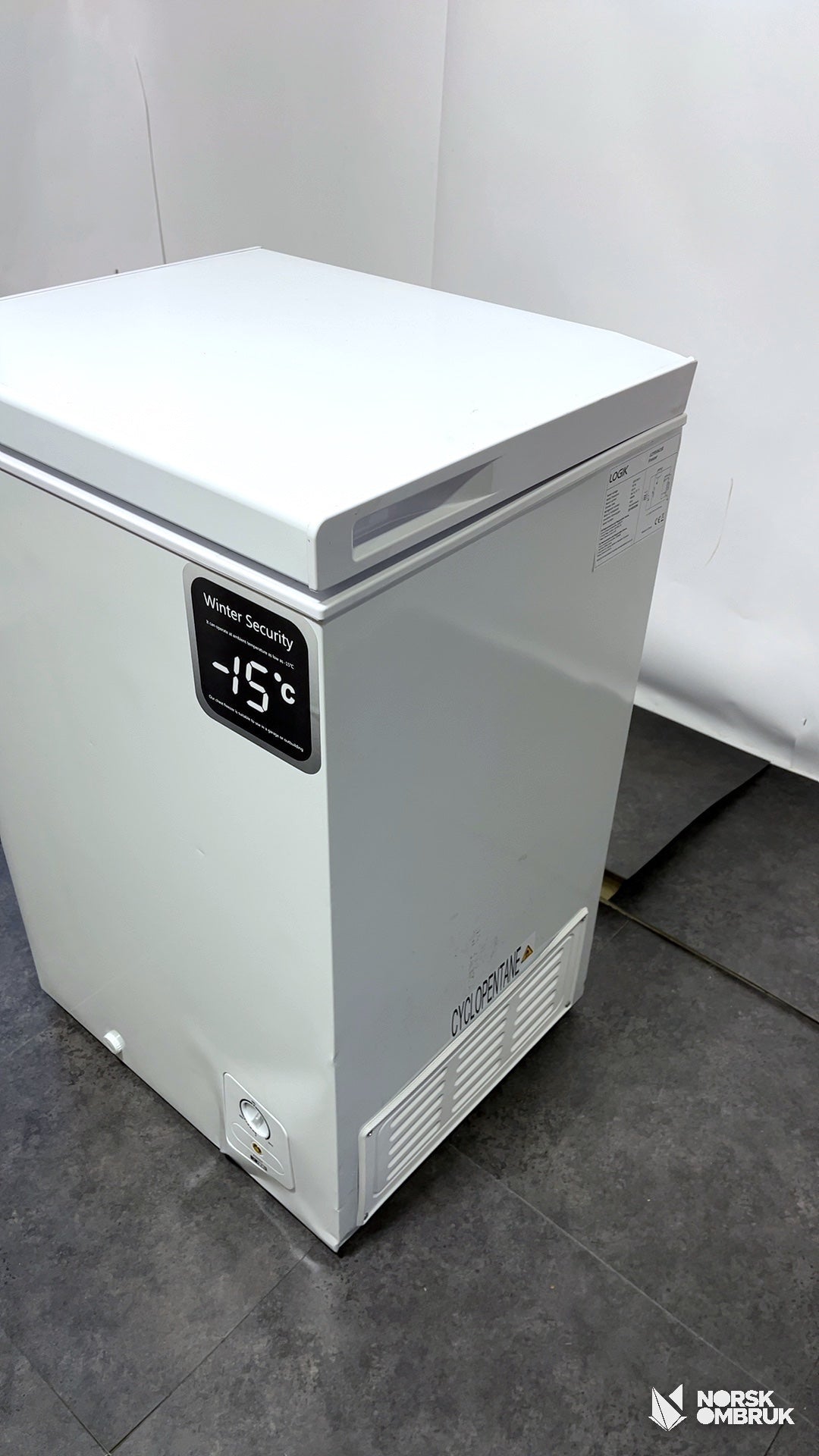 Logik LCF95W23E fryseboks Fryseskap - Norskombruk.no