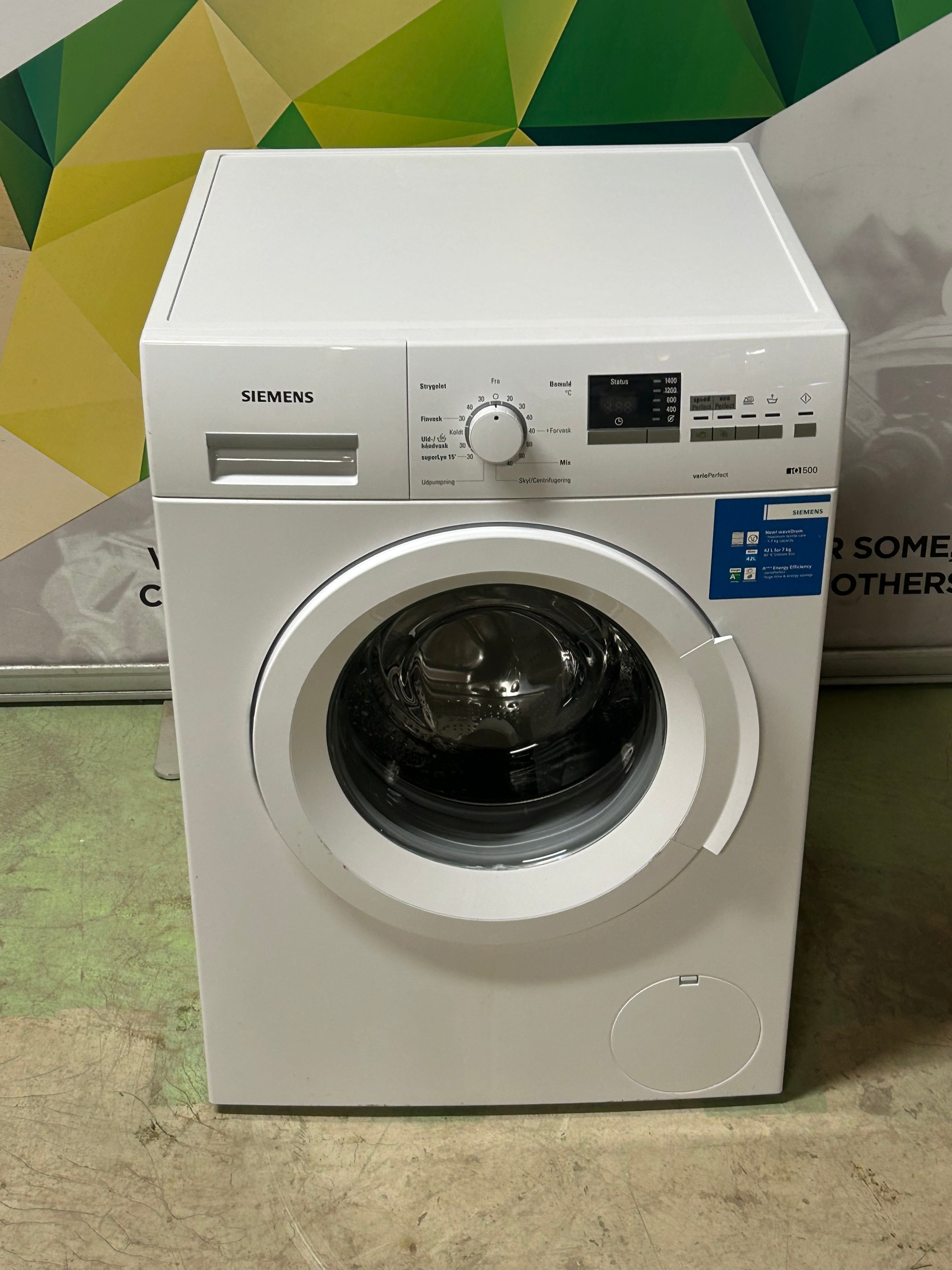 Siemens WM14Q370DN vaskemaskin