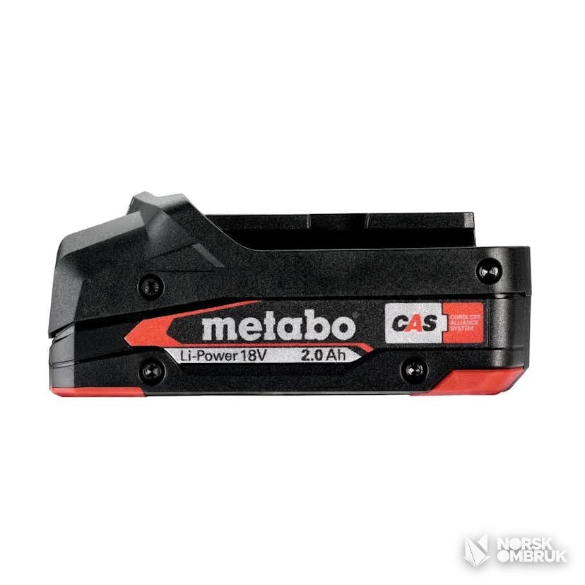 Metabo 18V 2,0 Ah LI-Power Verktøybatteri verktøybatteri - Norskombruk.no