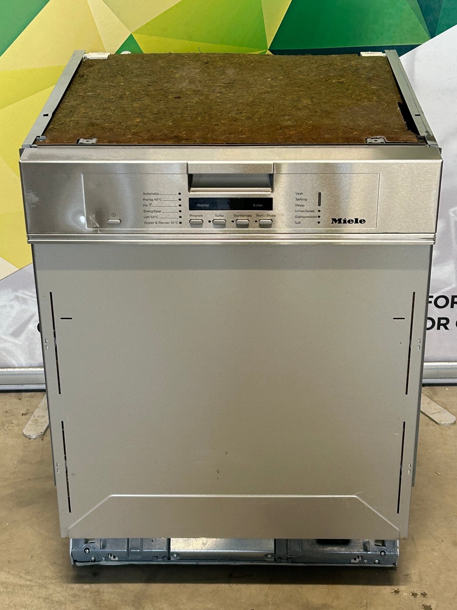 Miele G 5205 SCi XXL - Halvintegrert oppvaskmaskin halvintegrert oppvaskmaskin - Norskombruk.no