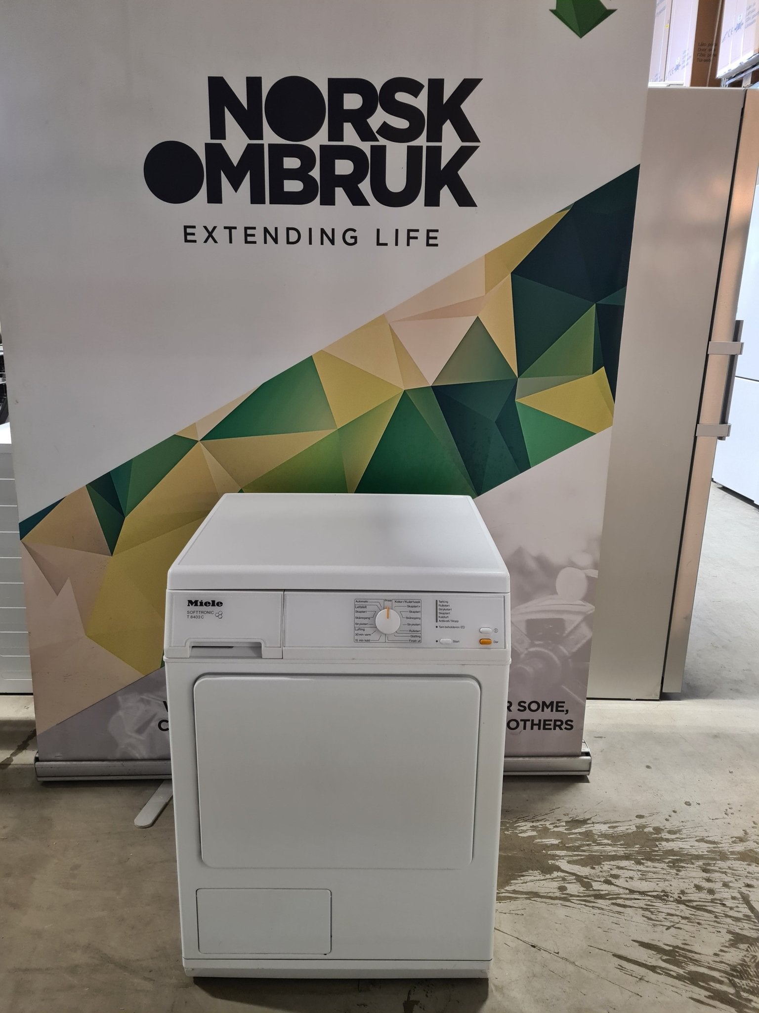 Miele tørketrommel T 8403 C Tørketrommel - Norskombruk.no