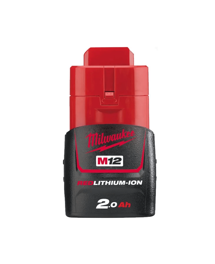 Milwaukee M12 B2 12V 2,0Ah Li - Ion batteri Batteri - Norskombruk.no