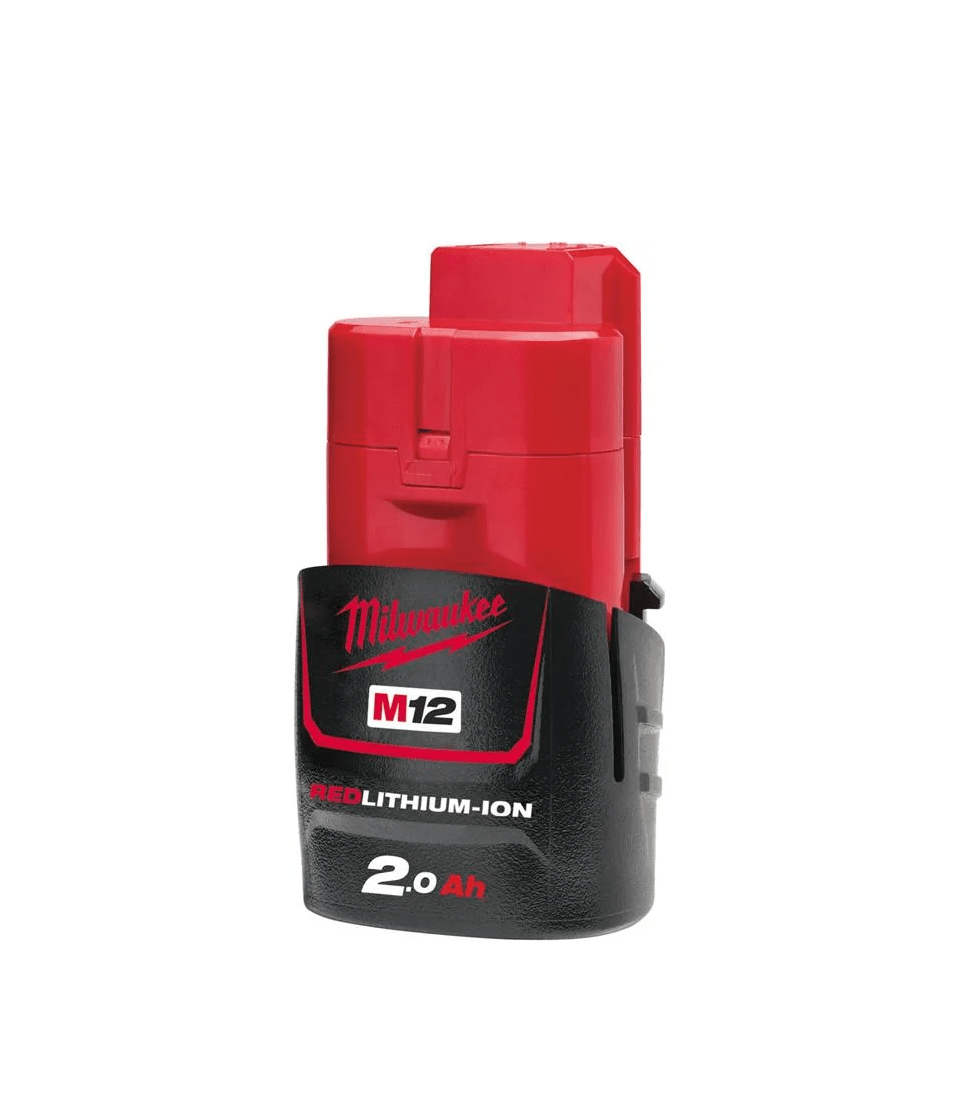 Milwaukee M12 B2 12V 2,0Ah Li - Ion batteri Batteri - Norskombruk.no