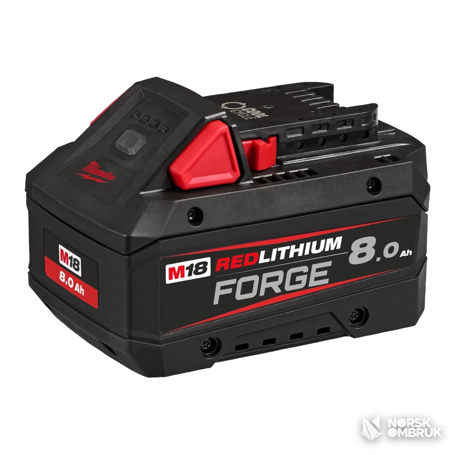 Milwaukee M18 FB8 Verktøybatteri 8,0 Ah brukt verktøybatteri - Norskombruk.no