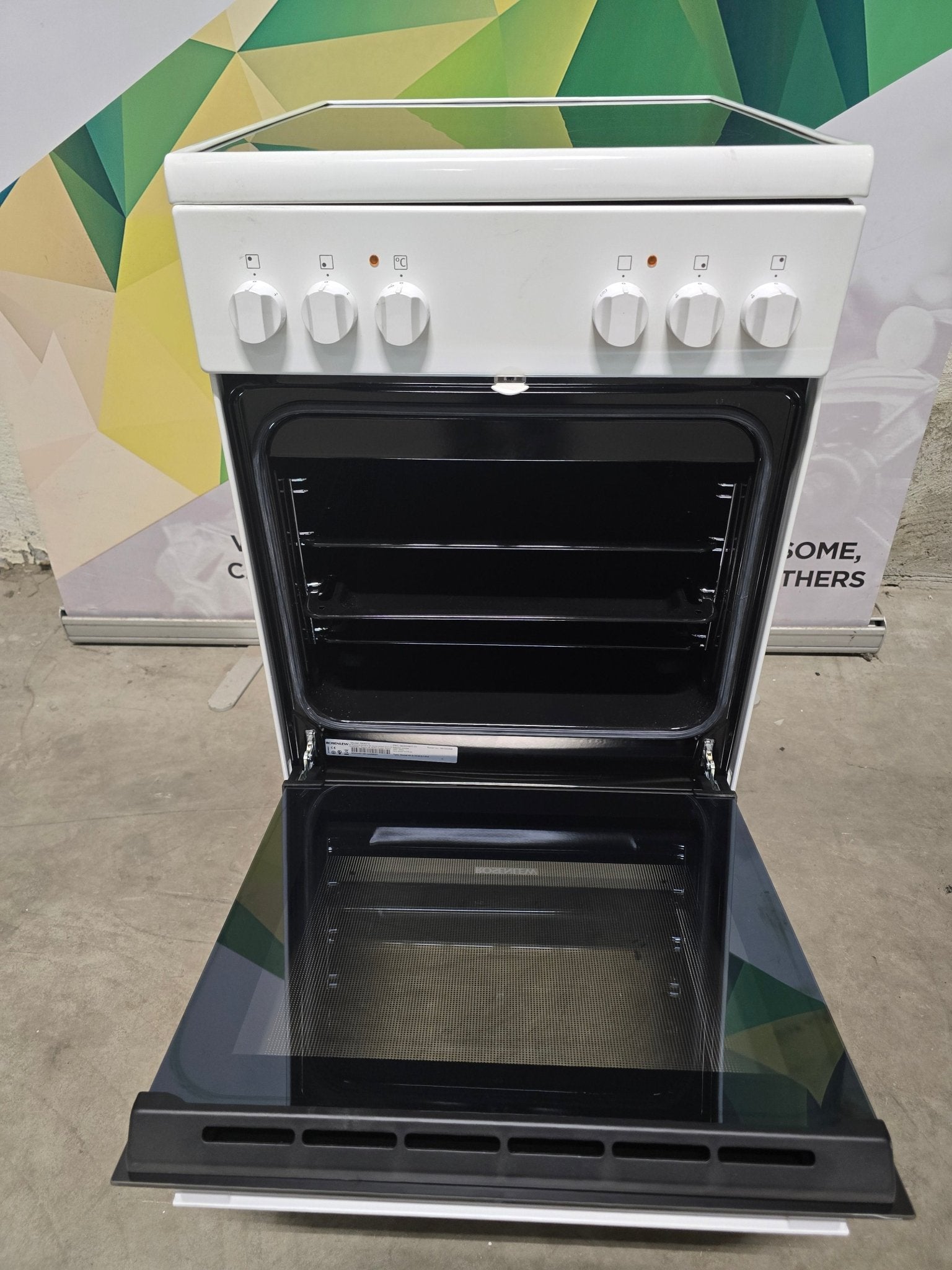 Rosenlew 50cm Keramisk komfyr Keramisk Komfyr - Norskombruk.no