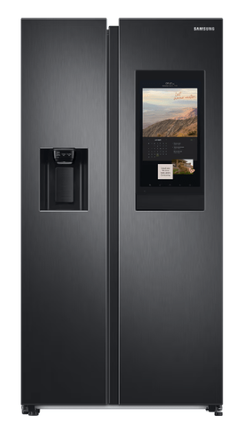 Samsung Family HUB kombiskap RS6HA8891B1/EF (sort) Side - by - side - Norskombruk.no