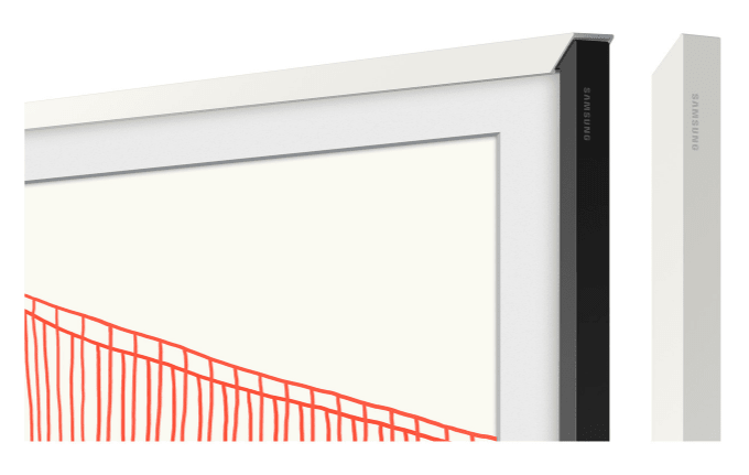 Samsung VG-SCFA43WTBXC utskiftbar ramme til The Frame 43" – hvit TV-ramme - Norskombruk.no