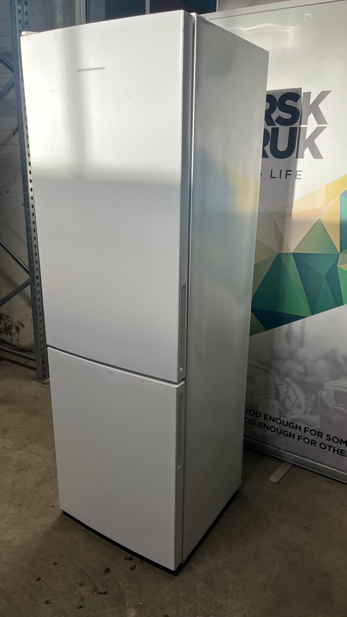 Scandomestic SKF 327 W Kombiskap hvit Kombiskap - Norskombruk.no