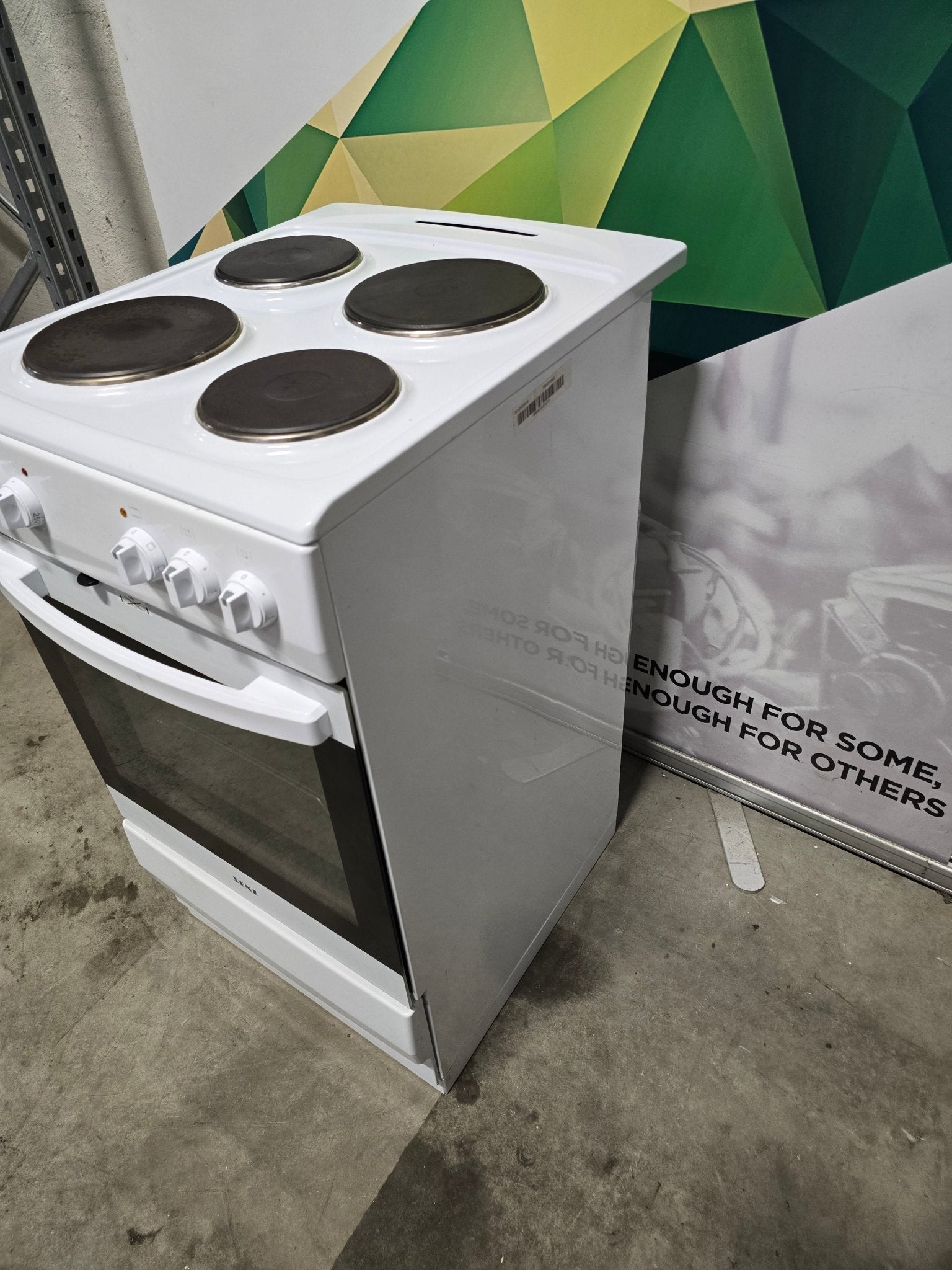 Senz SCIS50W19 – Kompakt komfyr (50cm) Platekomfyr - Norskombruk.no