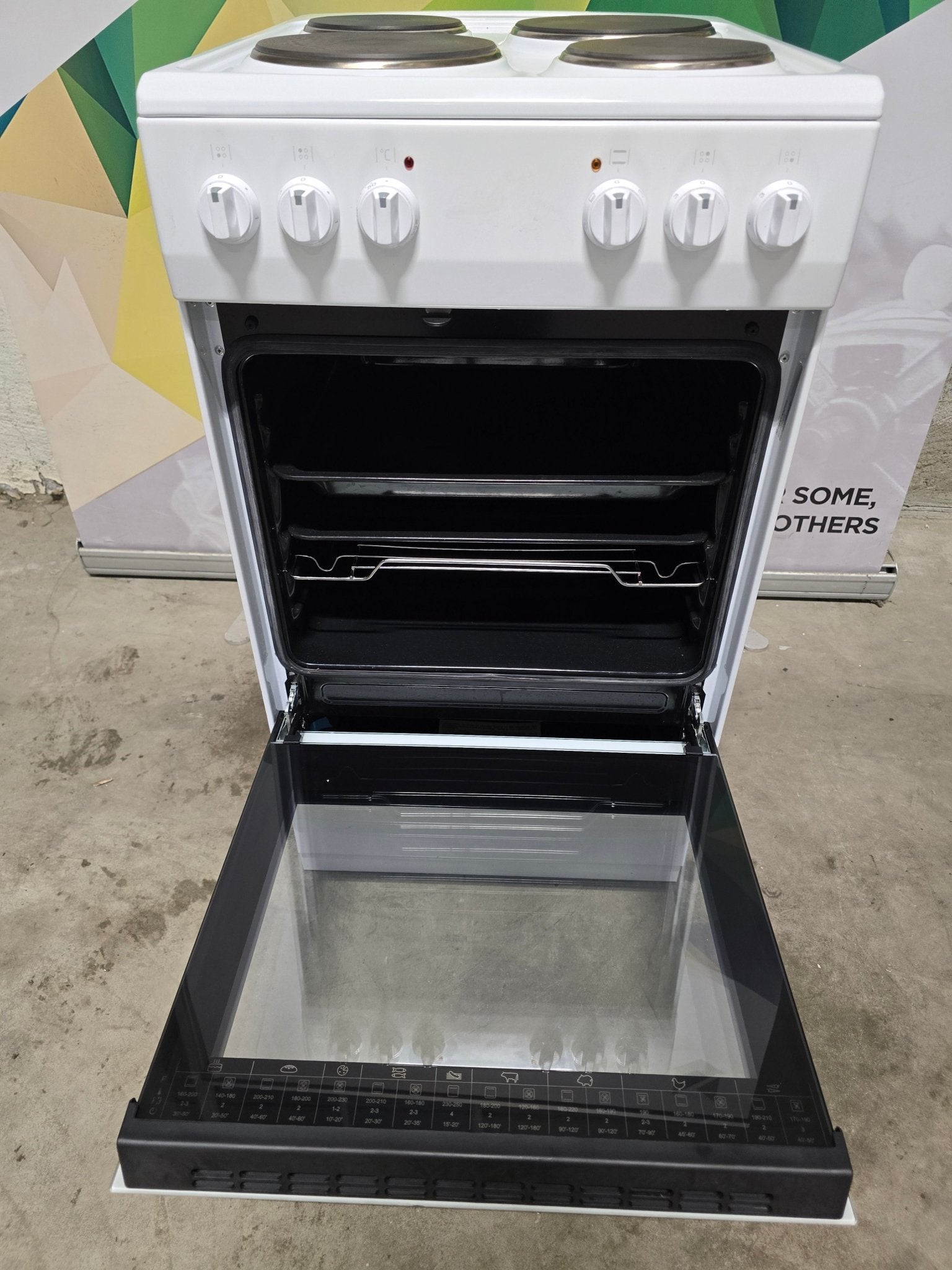 Senz SCIS50W19 – Kompakt komfyr (50cm) Platekomfyr - Norskombruk.no