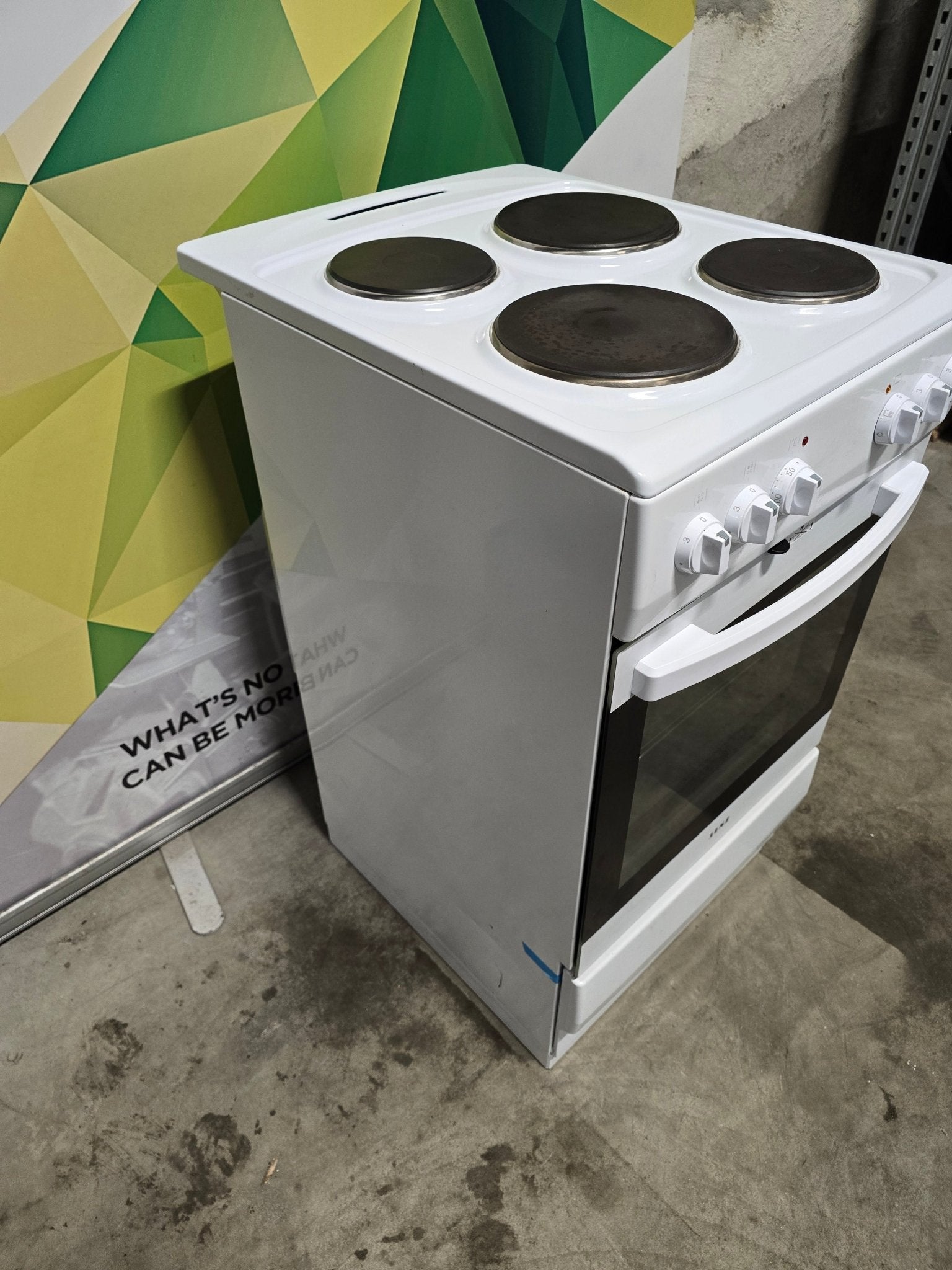 Senz SCIS50W19 – Kompakt komfyr (50cm) Platekomfyr - Norskombruk.no