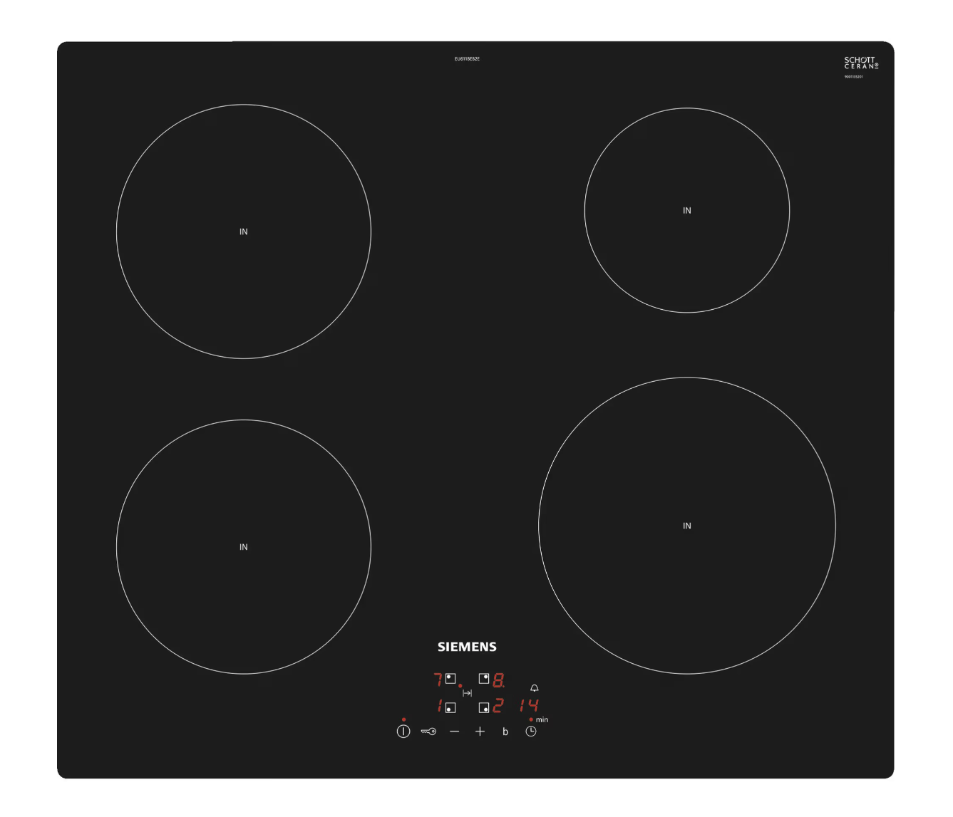 Siemens induksjonstopp EU611BEB2E (60cm) Induksjonstopp - Norskombruk.no