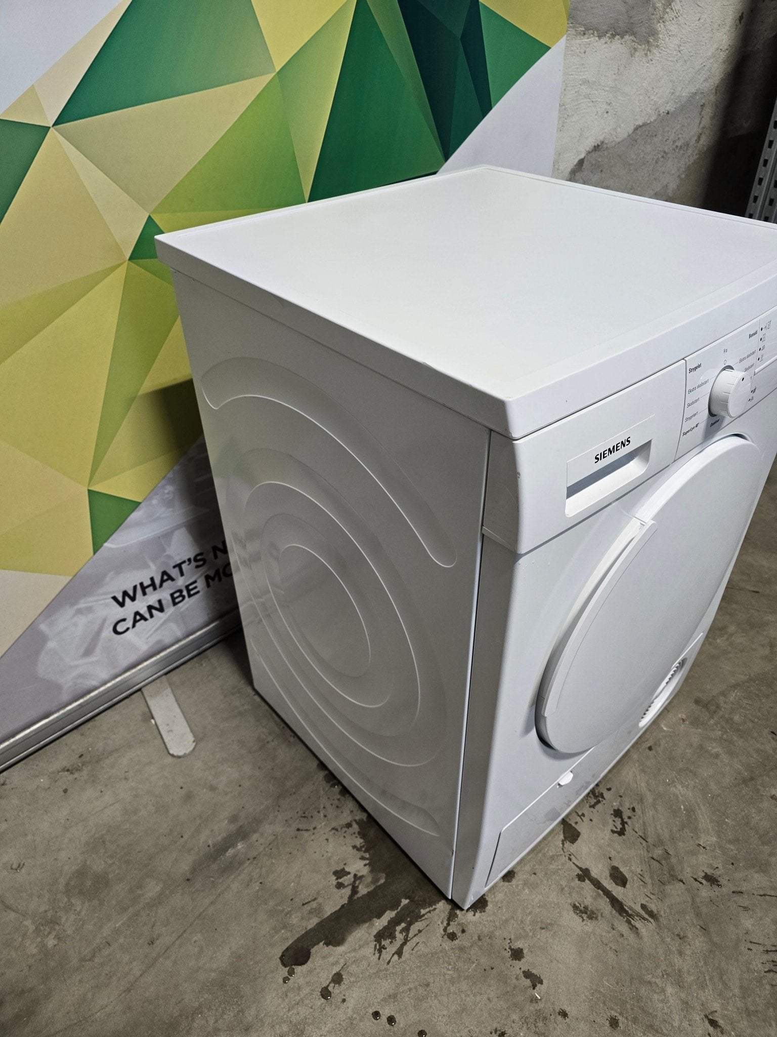 Siemens iQ300 kondenstørketrommel WT44E103DN Tørketrommel - Norskombruk.no